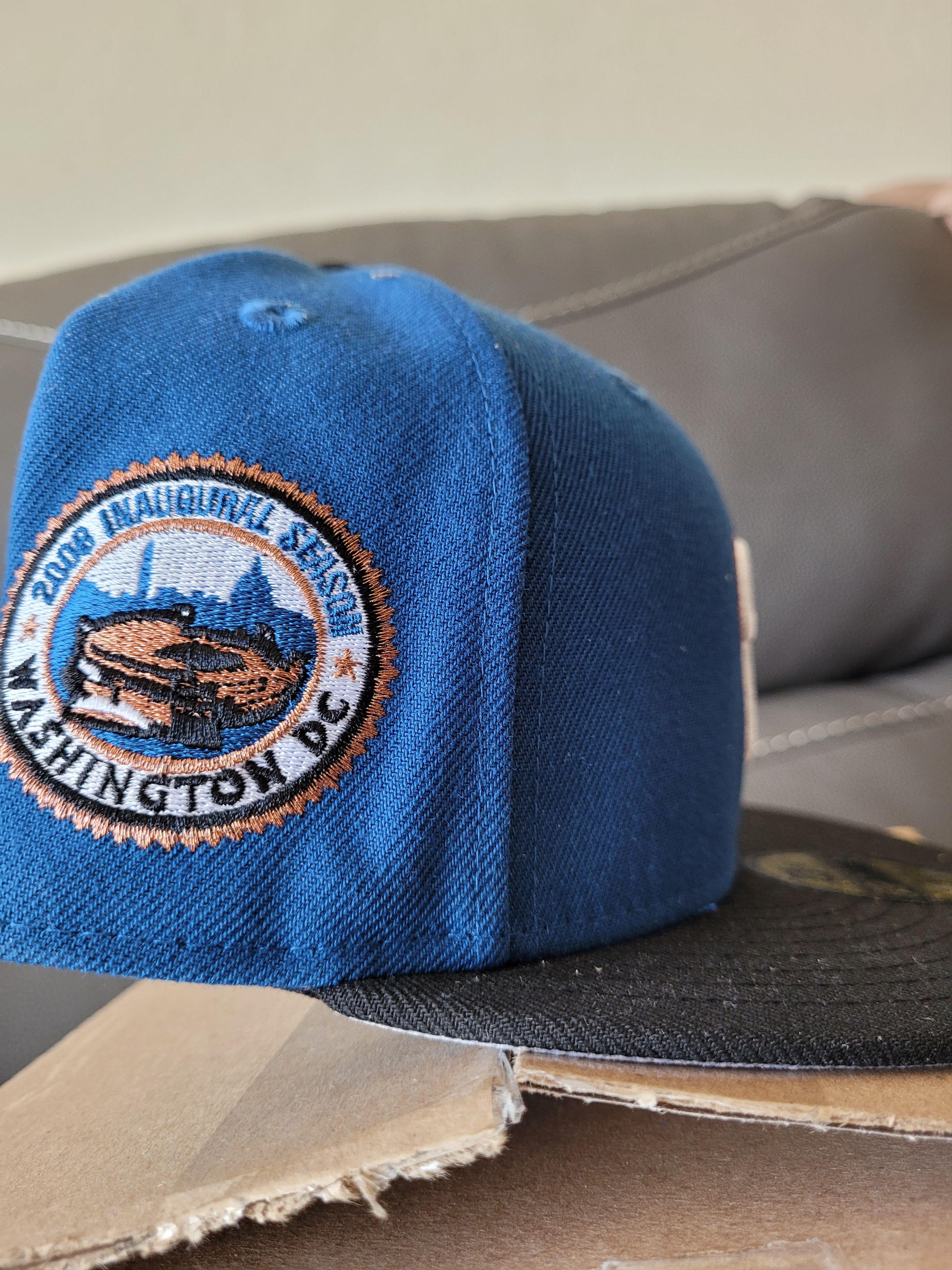 Hat Club × New Era 59FIFTY COOL FASHION WASHINGTON NATIONALS 2008 INAUGURAL Size ONE SIZE - 3 Thumbnail
