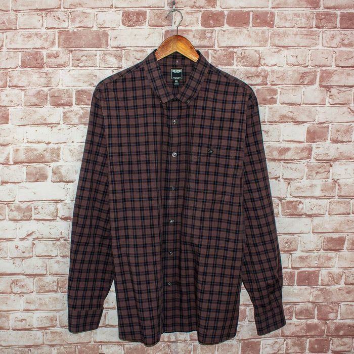 Todd Snyder TODD SNYDER NY Button Down Shirt Brown Check Plaid | Grailed