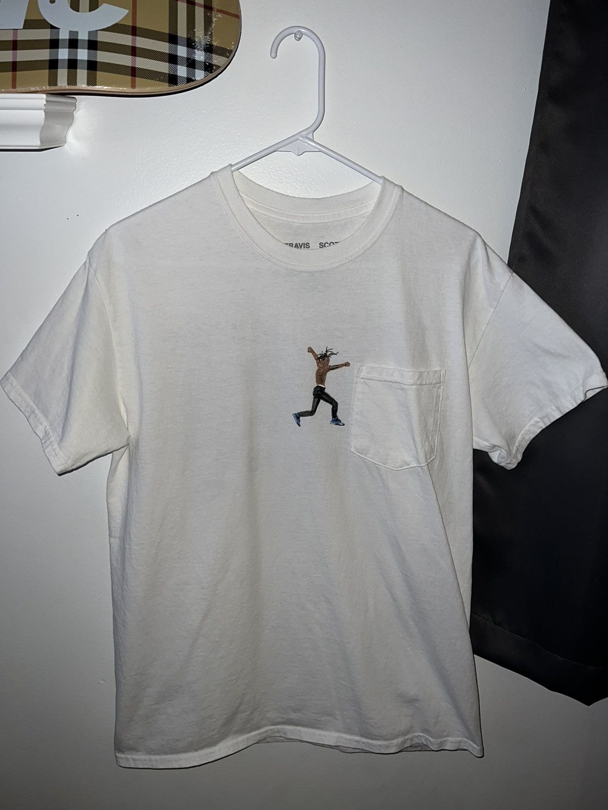 travis scott x virgil abloh by a thread tee