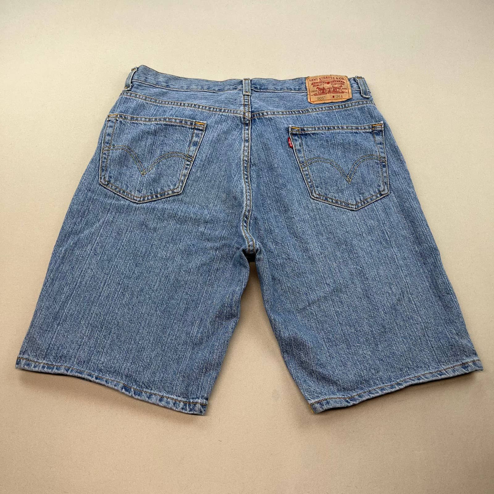 levi-s-levis-505-jean-shorts-mens-36-blue-denim-regular-stone-wash
