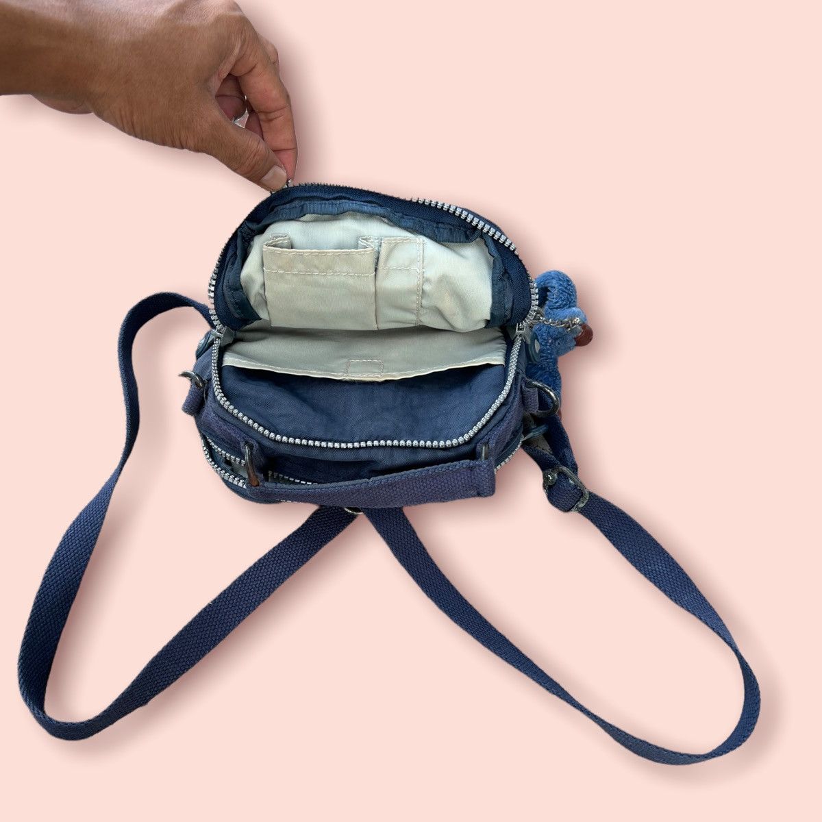 Edition Japan × Vintage VINTAGE KIPLING PUCK 3 WAY MINI BAG Size ONE SIZE - 21 Thumbnail
