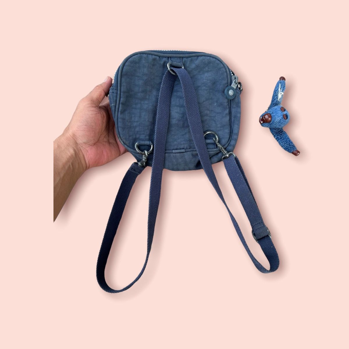 Edition Japan × Vintage VINTAGE KIPLING PUCK 3 WAY MINI BAG Size ONE SIZE - 5 Thumbnail