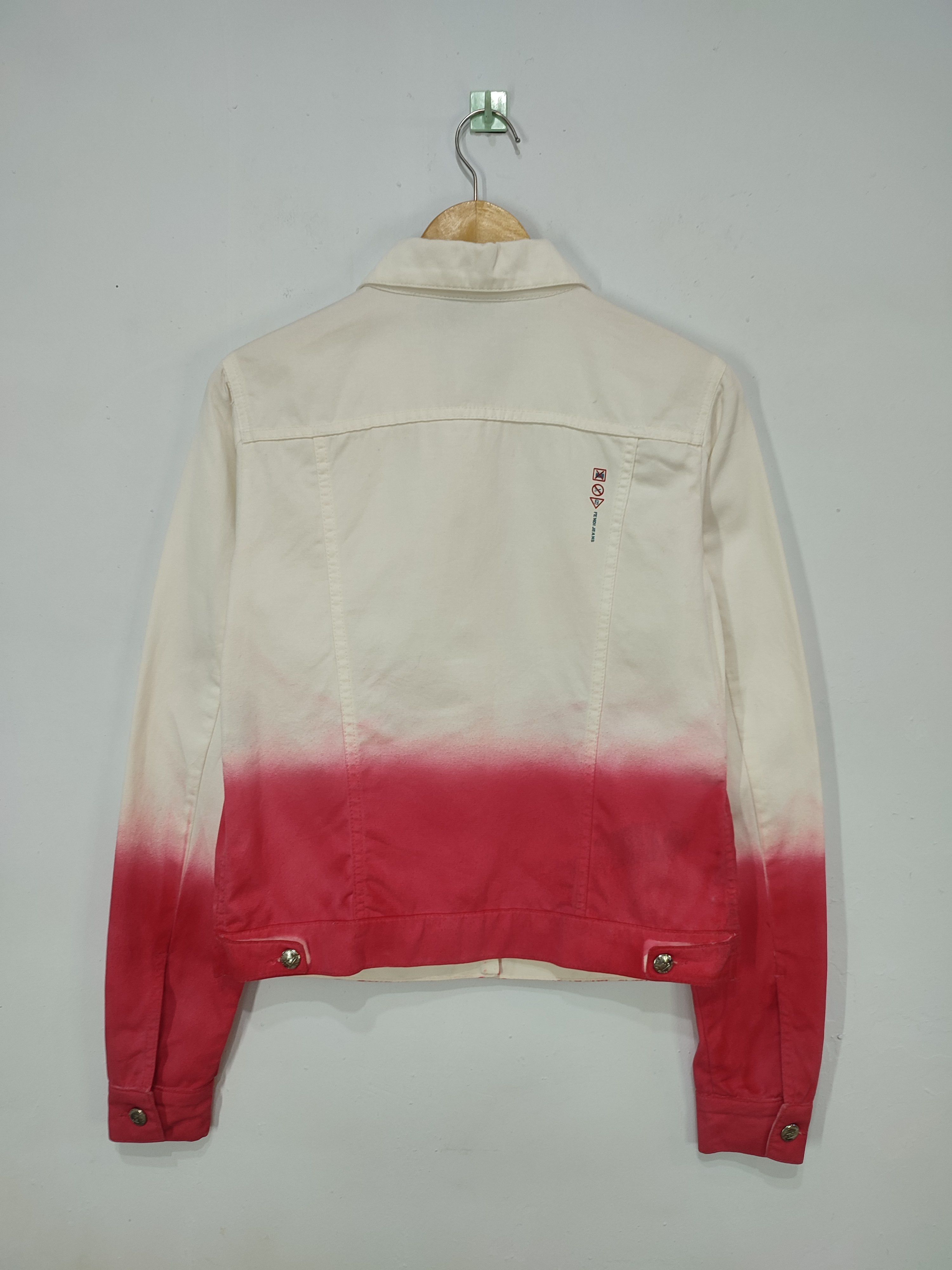 Fendi RARE🔥Fendi Gradient Trucker Jacket Size US S / EU 44-46 / 1 - 3 Thumbnail