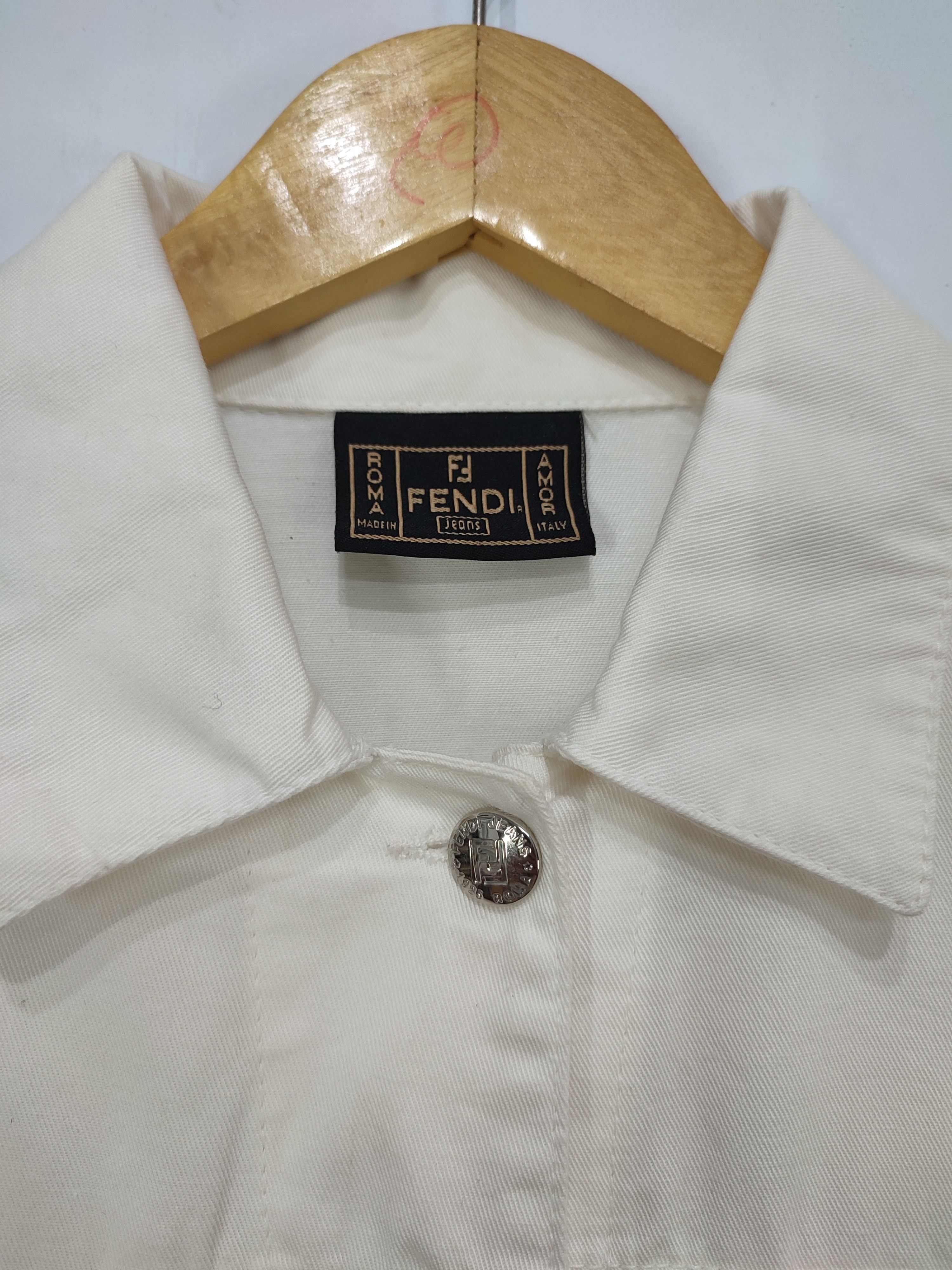 Fendi RARE🔥Fendi Gradient Trucker Jacket Size US S / EU 44-46 / 1 - 5 Thumbnail