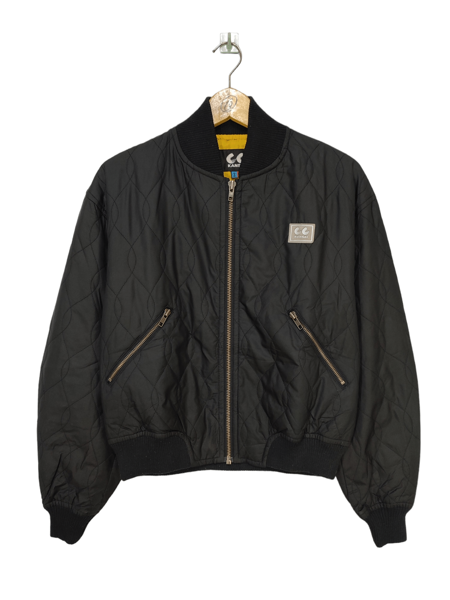 Kansai Yamamoto 🇯🇵Vtg Kansai Yamamoto🇯🇵CC Cropped Bomber Jacket Size US M / EU 48-50 / 2 - 1 Thumbnail