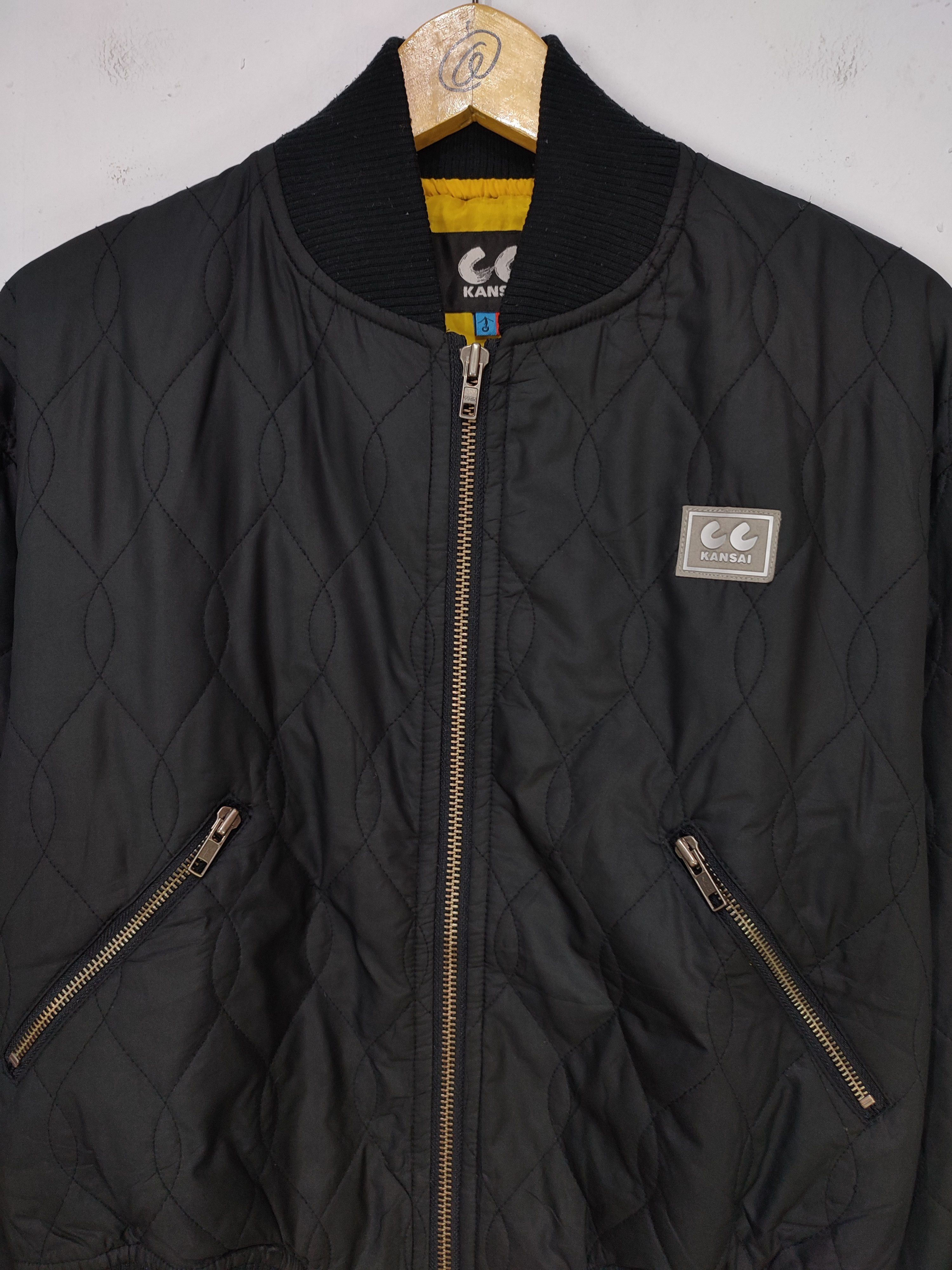 Kansai Yamamoto 🇯🇵Vtg Kansai Yamamoto🇯🇵CC Cropped Bomber Jacket Size US M / EU 48-50 / 2 - 2 Thumbnail