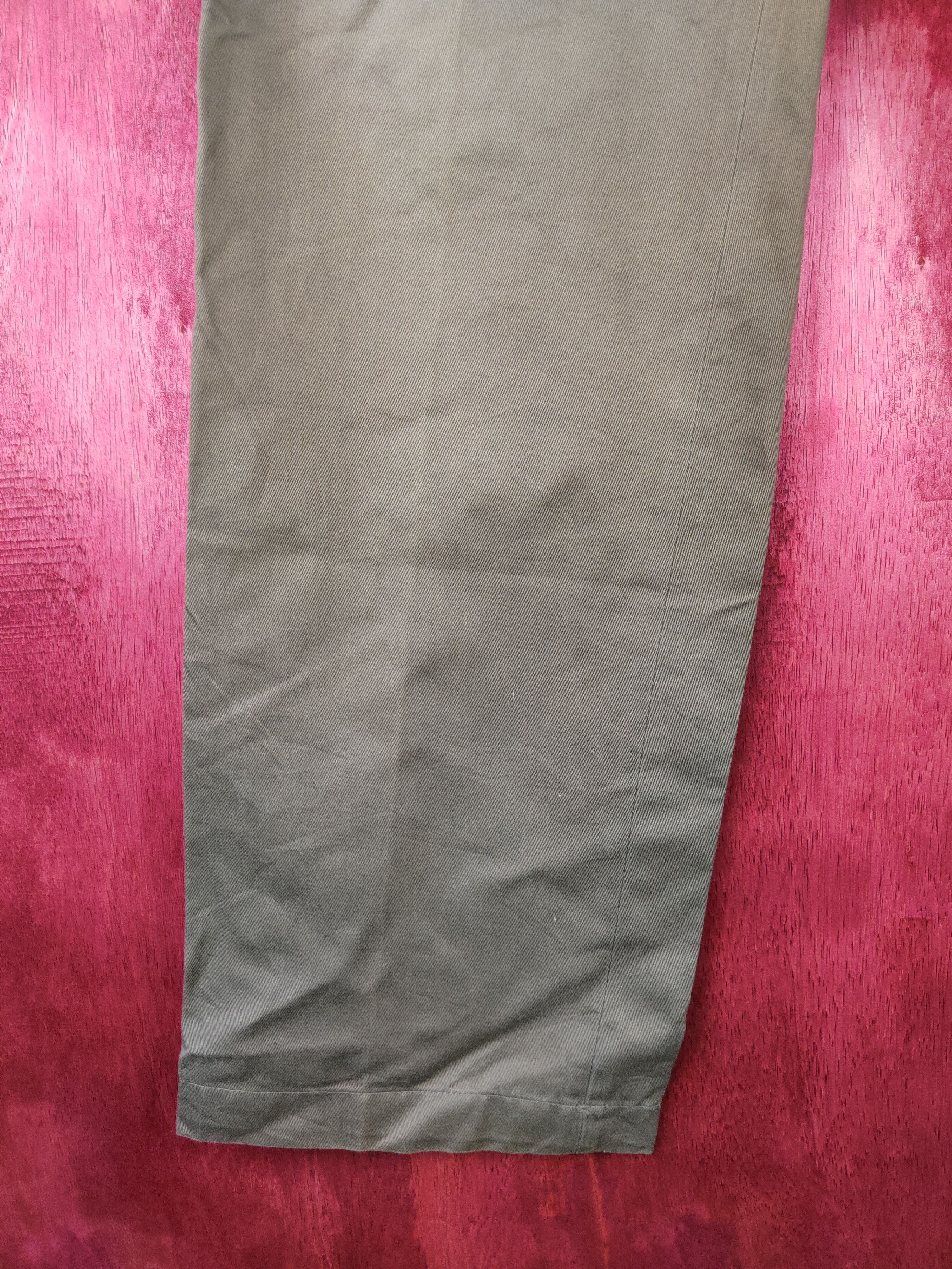 Yohji Yamamoto INED Homme by Yohji Yamamoto Green cargo Pants #4548 Size US 30 / EU 46 - 6 Thumbnail