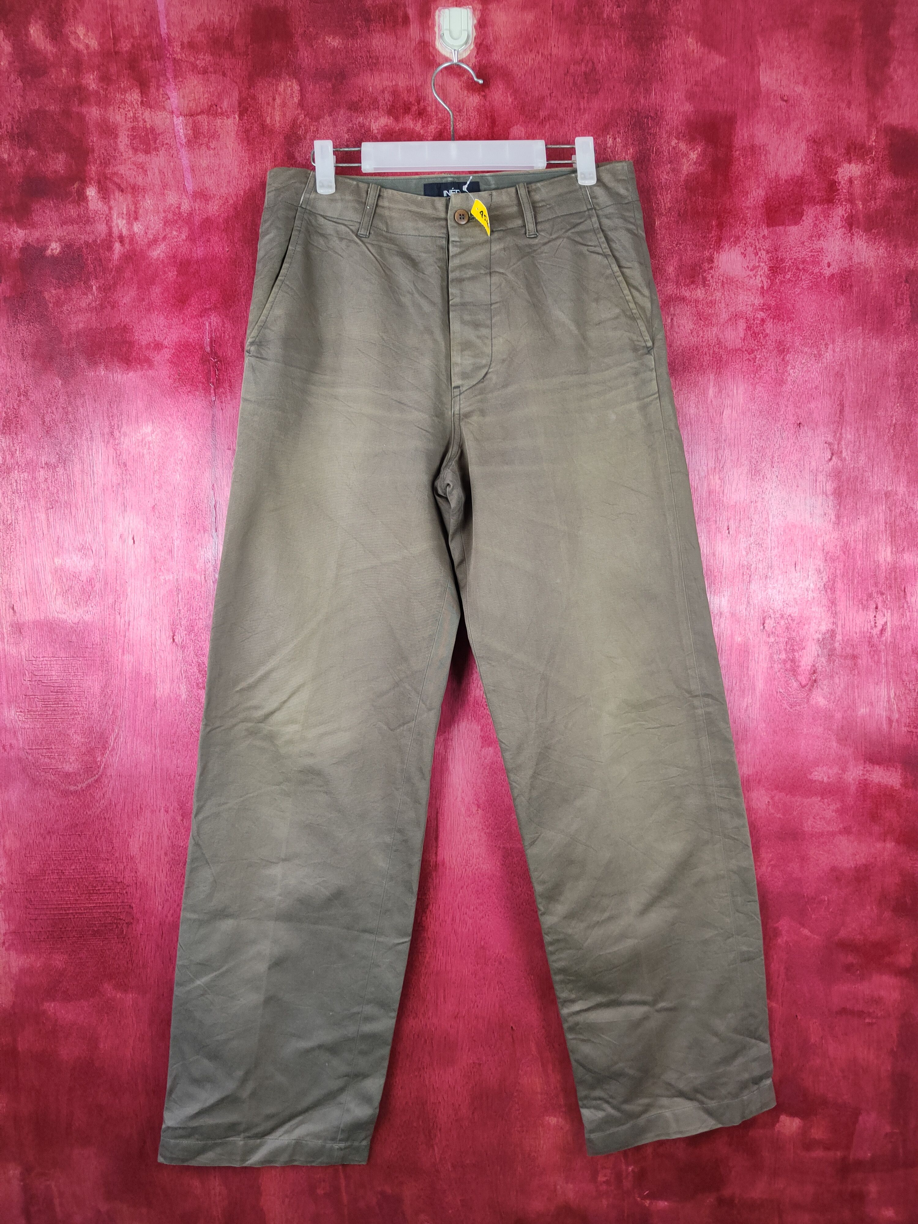 Yohji Yamamoto INED Homme by Yohji Yamamoto Green cargo Pants #4548 Size US 30 / EU 46 - 1 Thumbnail