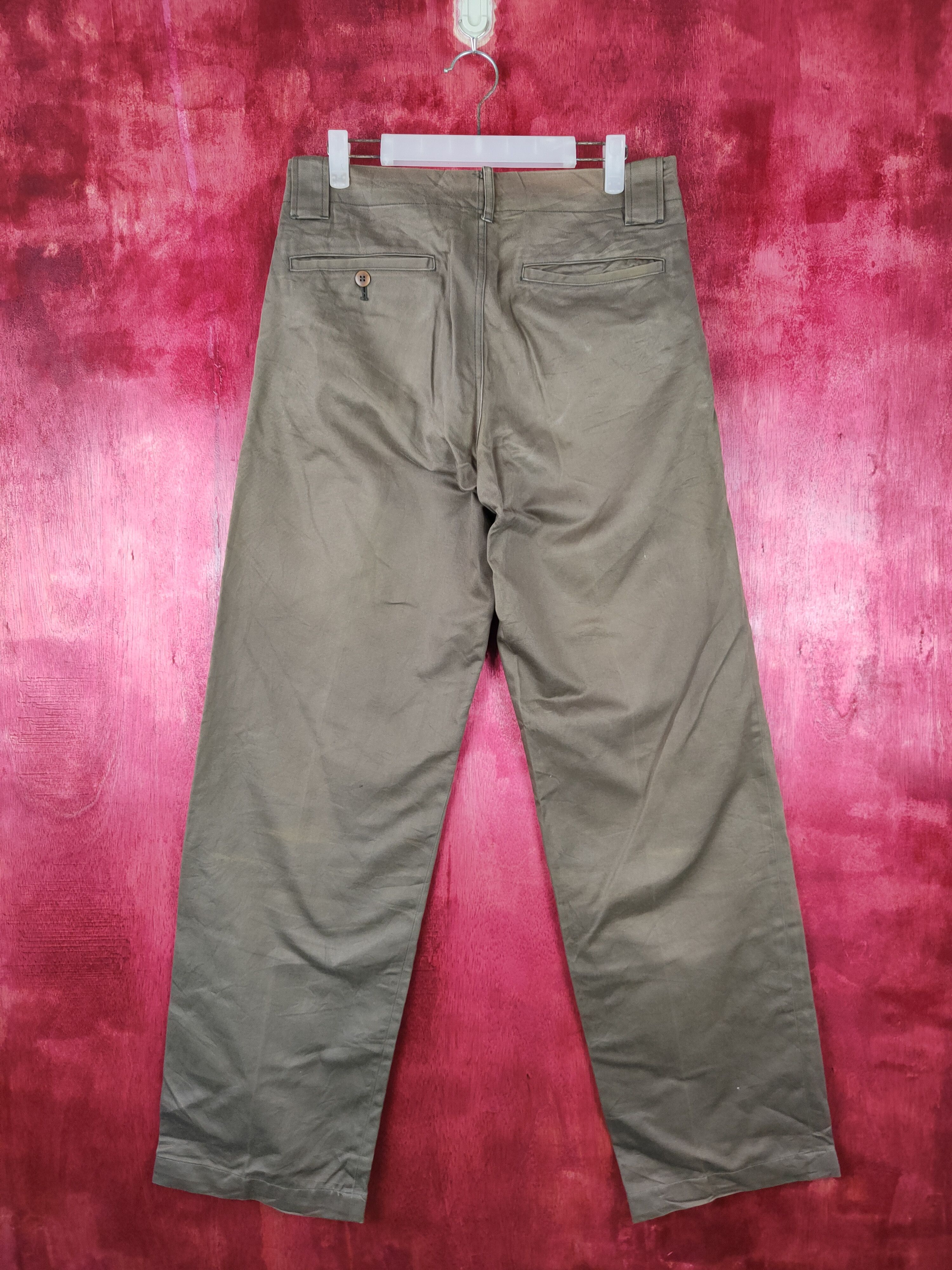 Yohji Yamamoto INED Homme by Yohji Yamamoto Green cargo Pants #4548 Size US 30 / EU 46 - 8 Thumbnail