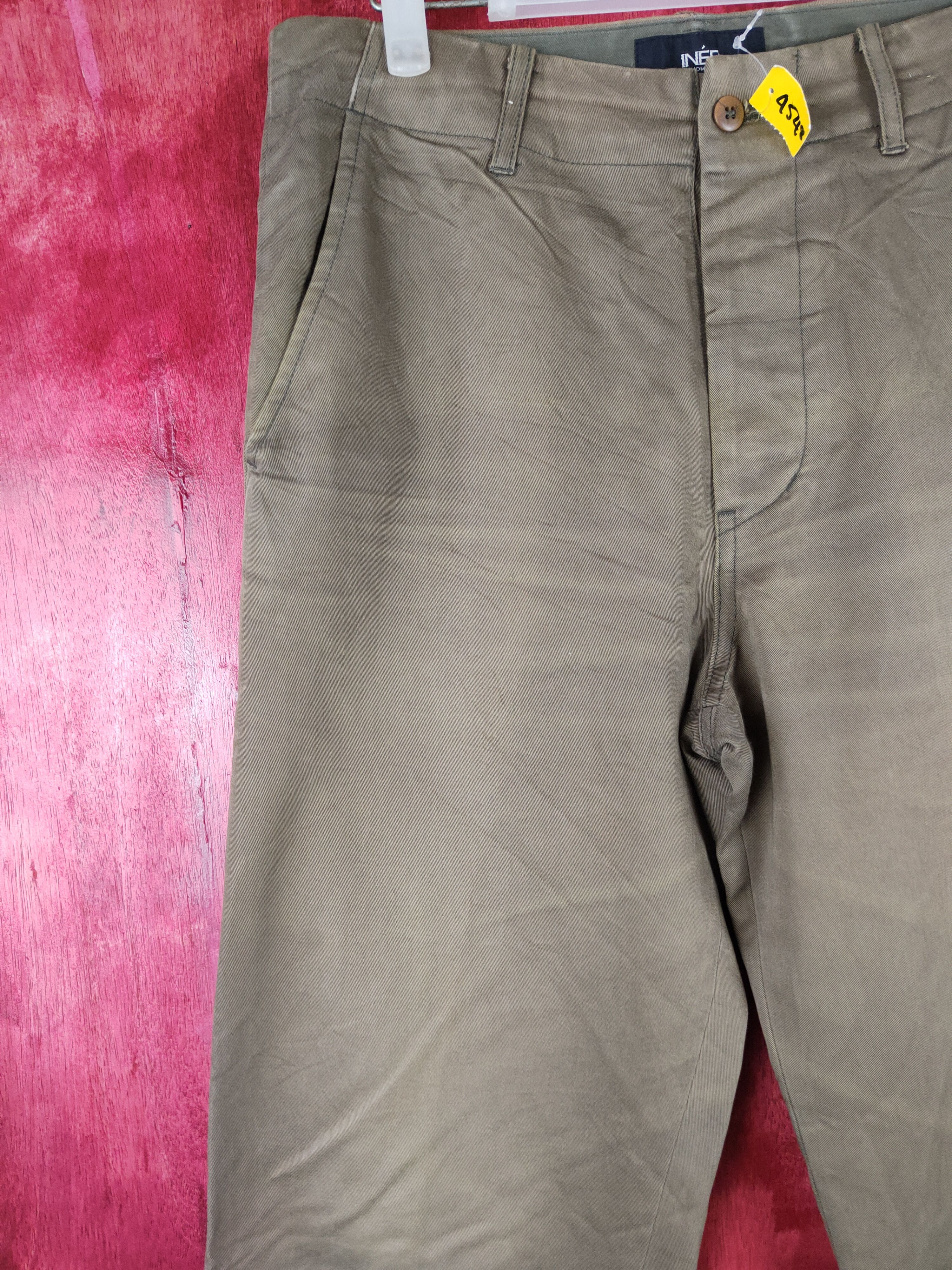 Yohji Yamamoto INED Homme by Yohji Yamamoto Green cargo Pants #4548 Size US 30 / EU 46 - 4 Thumbnail