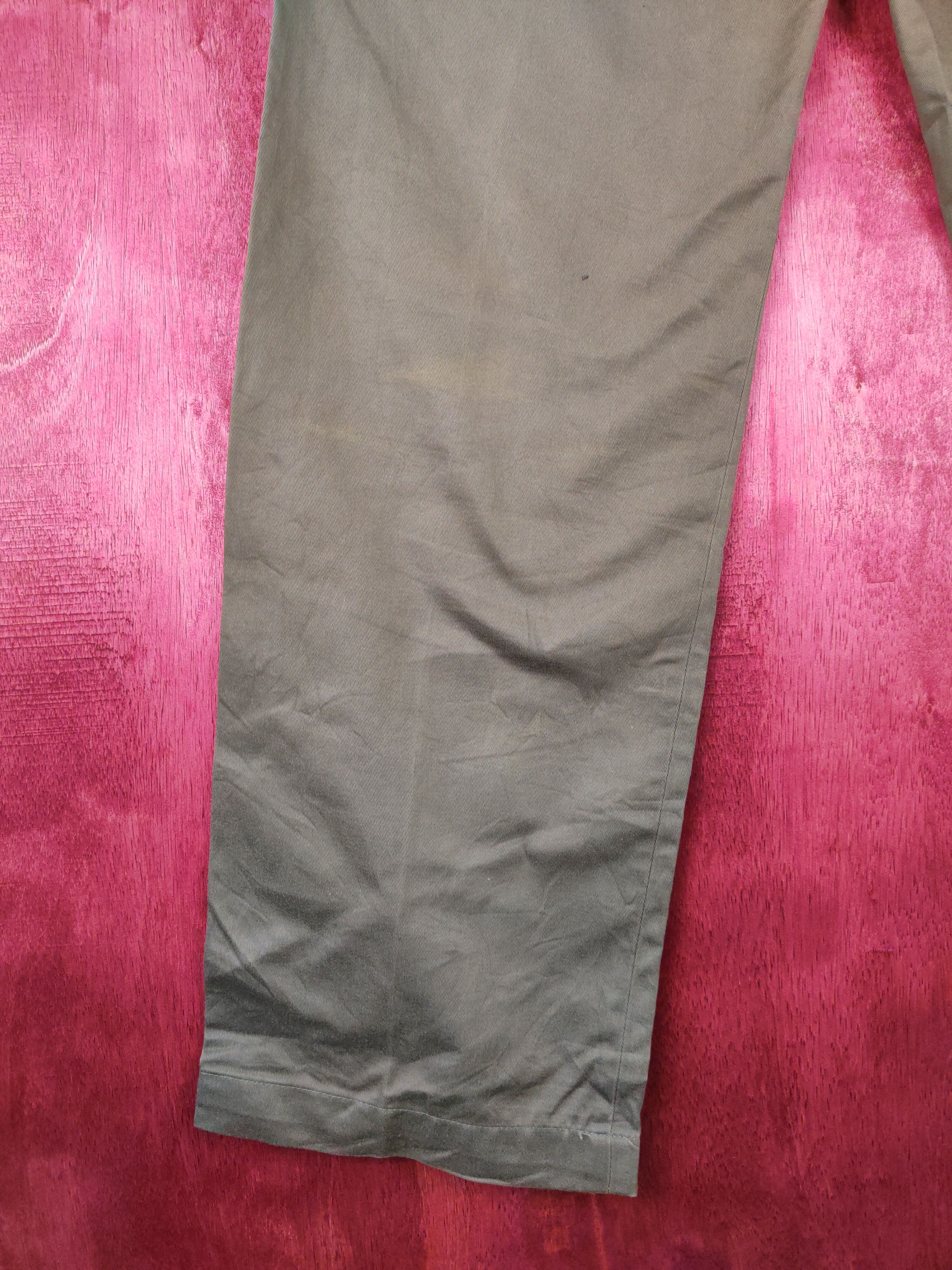 Yohji Yamamoto INED Homme by Yohji Yamamoto Green cargo Pants #4548 Size US 30 / EU 46 - 11 Thumbnail