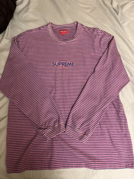 Supreme Supreme Micro Stripe L/S Top | Grailed