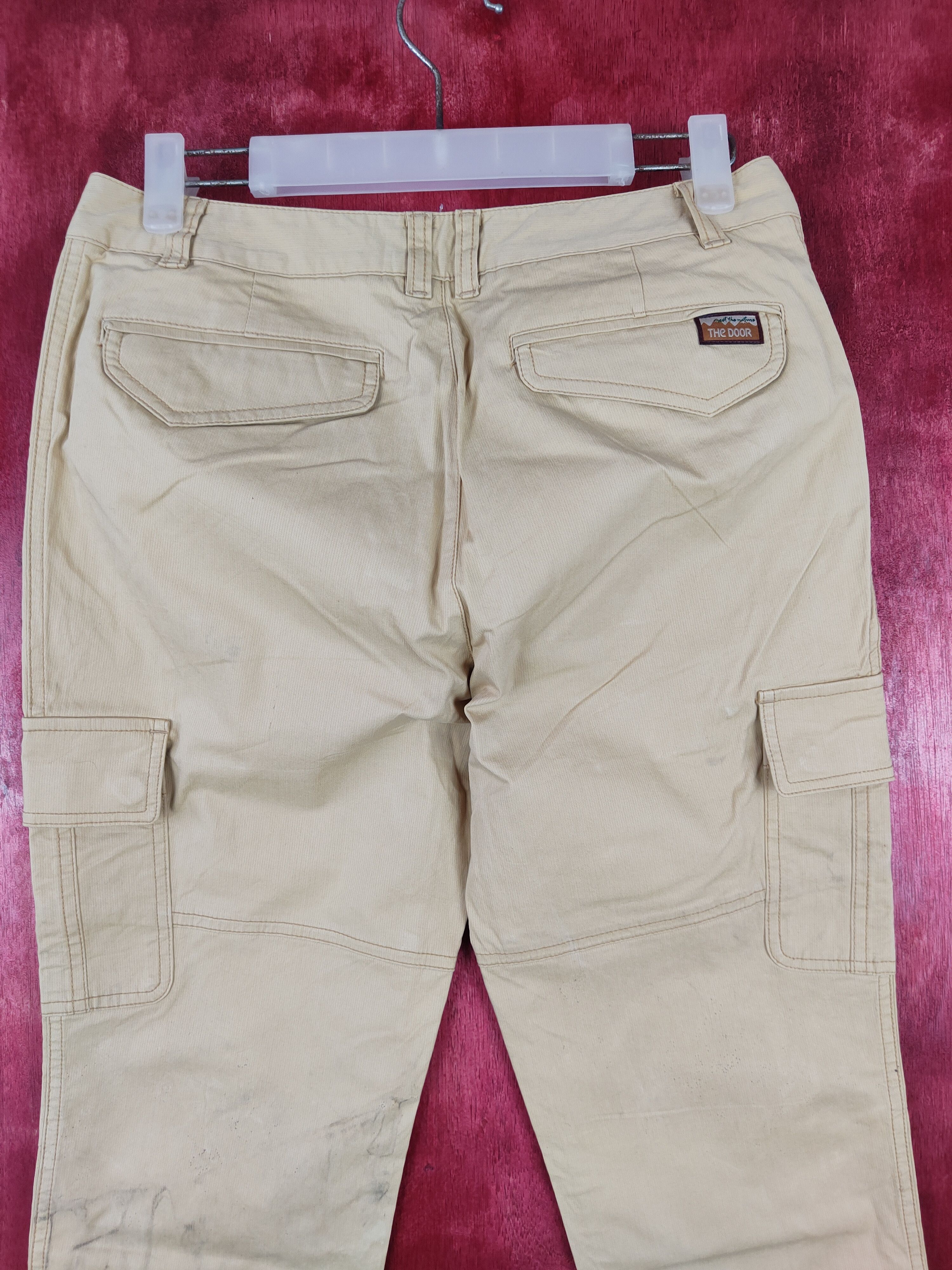 Japanese Brand × Vintage The Door Brown multi pocket tactical cargo Pants #S324 Size US 28 / EU 44 - 8 Thumbnail