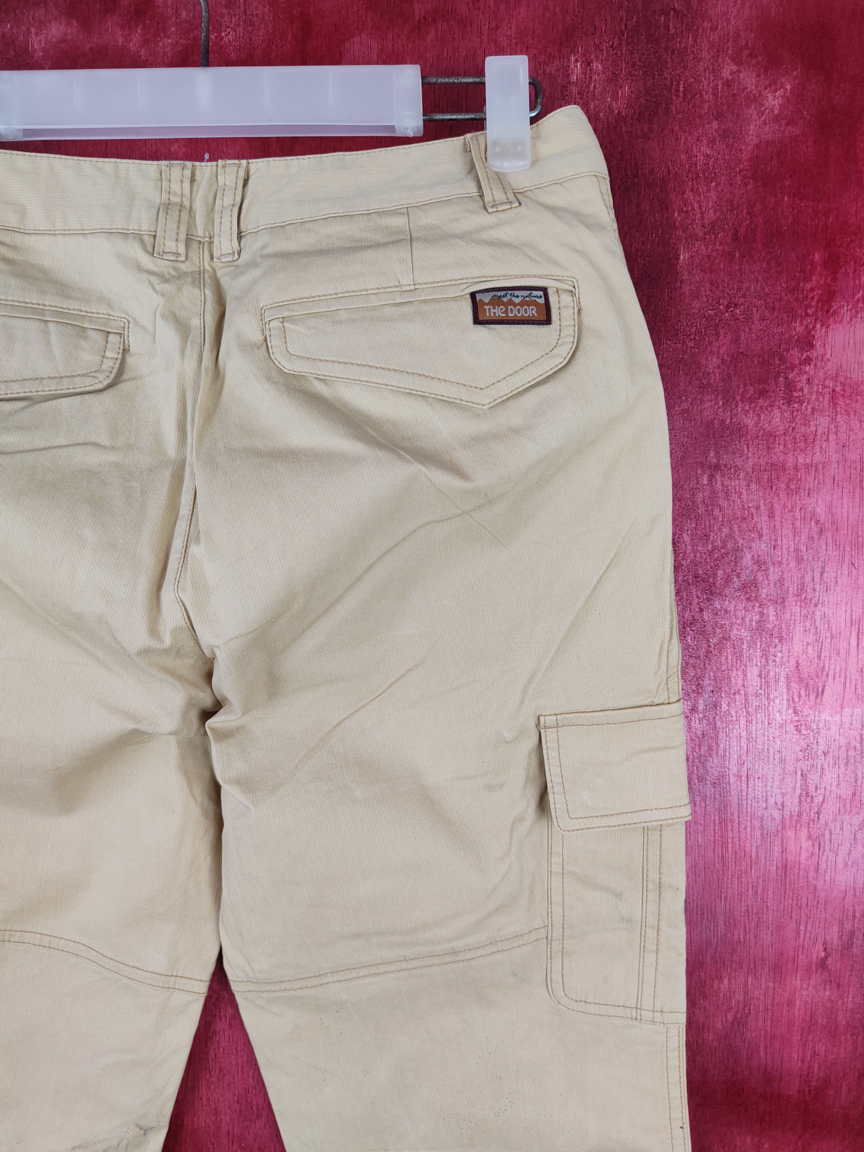 Japanese Brand × Vintage The Door Brown multi pocket tactical cargo Pants #S324 Size US 28 / EU 44 - 11 Thumbnail