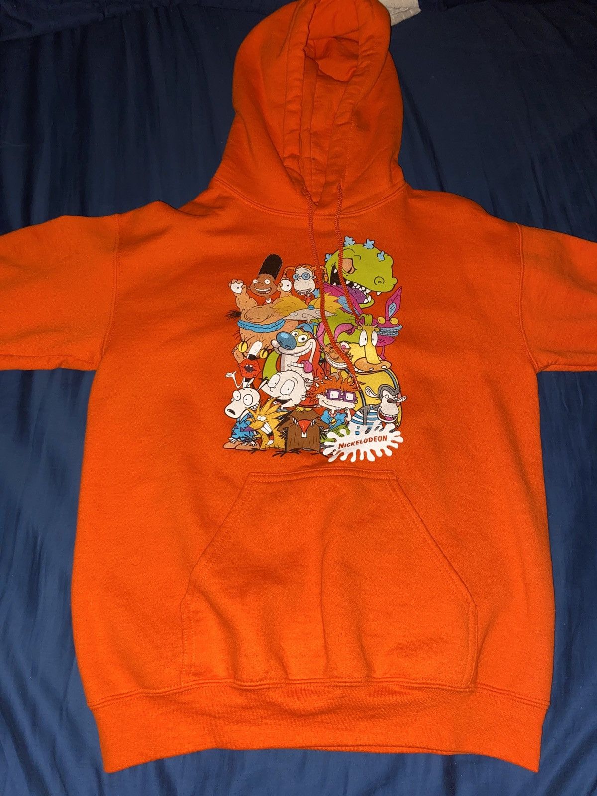 Nickelodeon Orange Nickelodeon Hoodie Grailed