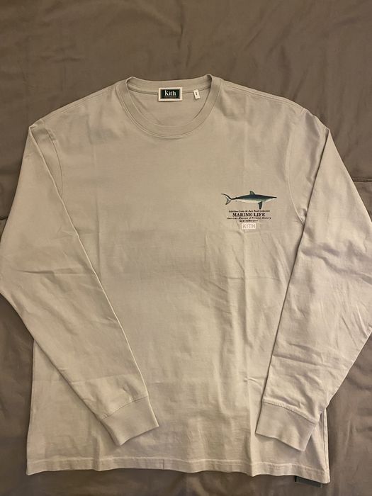 Kith Kith AMNH Marine Life Long Sleeve Tee | Grailed