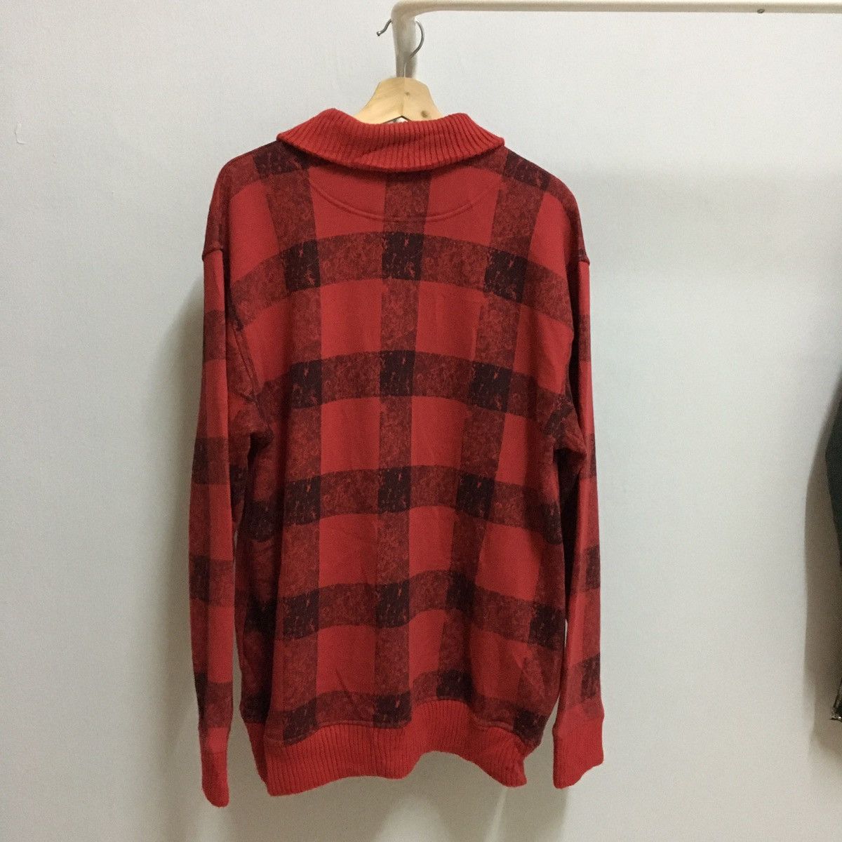 Flannel × Japanese Brand Defective Struct Shawl Collar Sweater Size US L / EU 52-54 / 3 - 2 Thumbnail