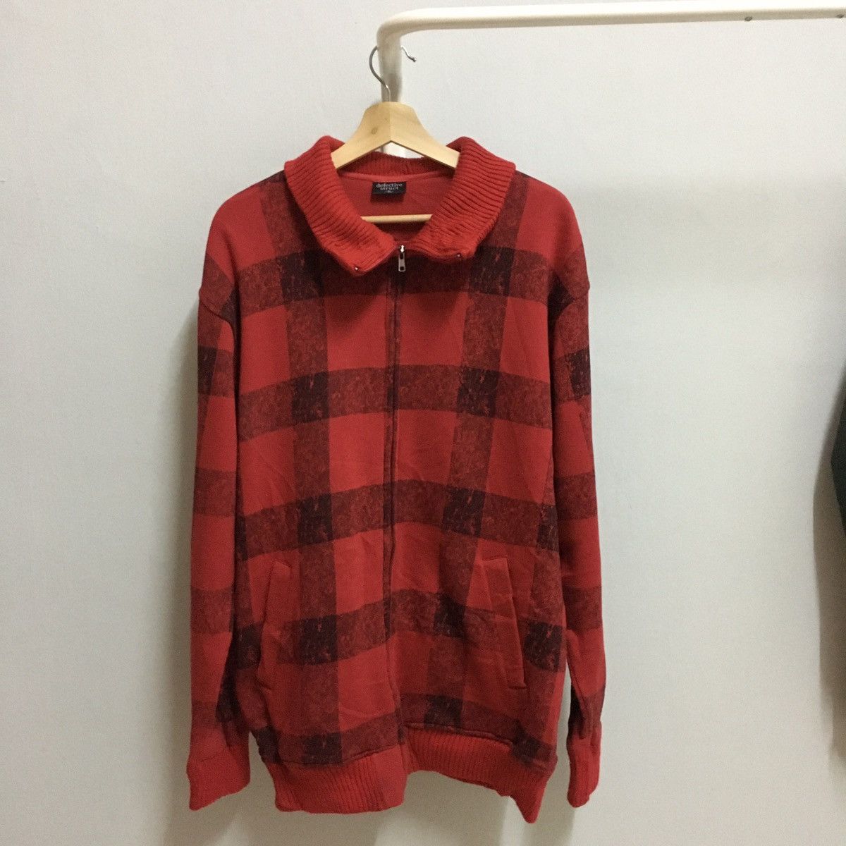 Flannel × Japanese Brand Defective Struct Shawl Collar Sweater Size US L / EU 52-54 / 3 - 1 Thumbnail