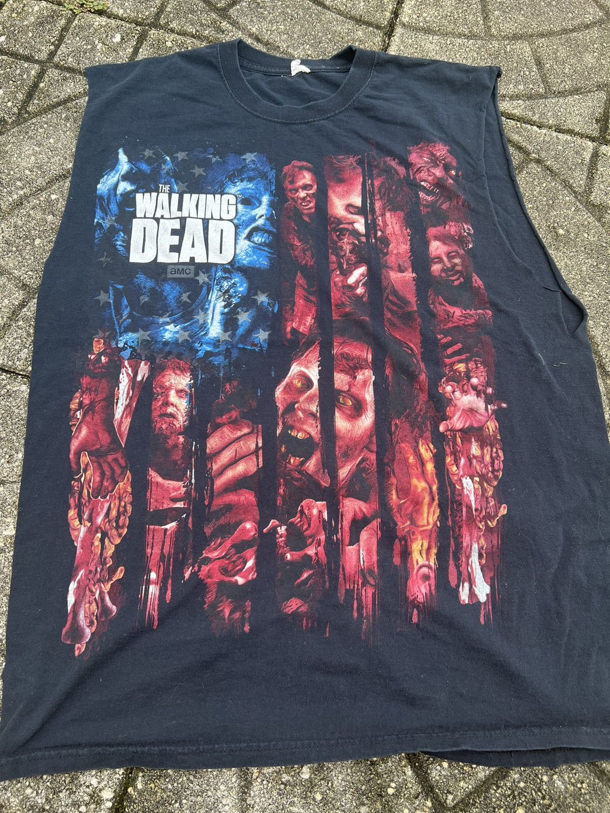 Expert Horror The walking dead USA tank top Grailed