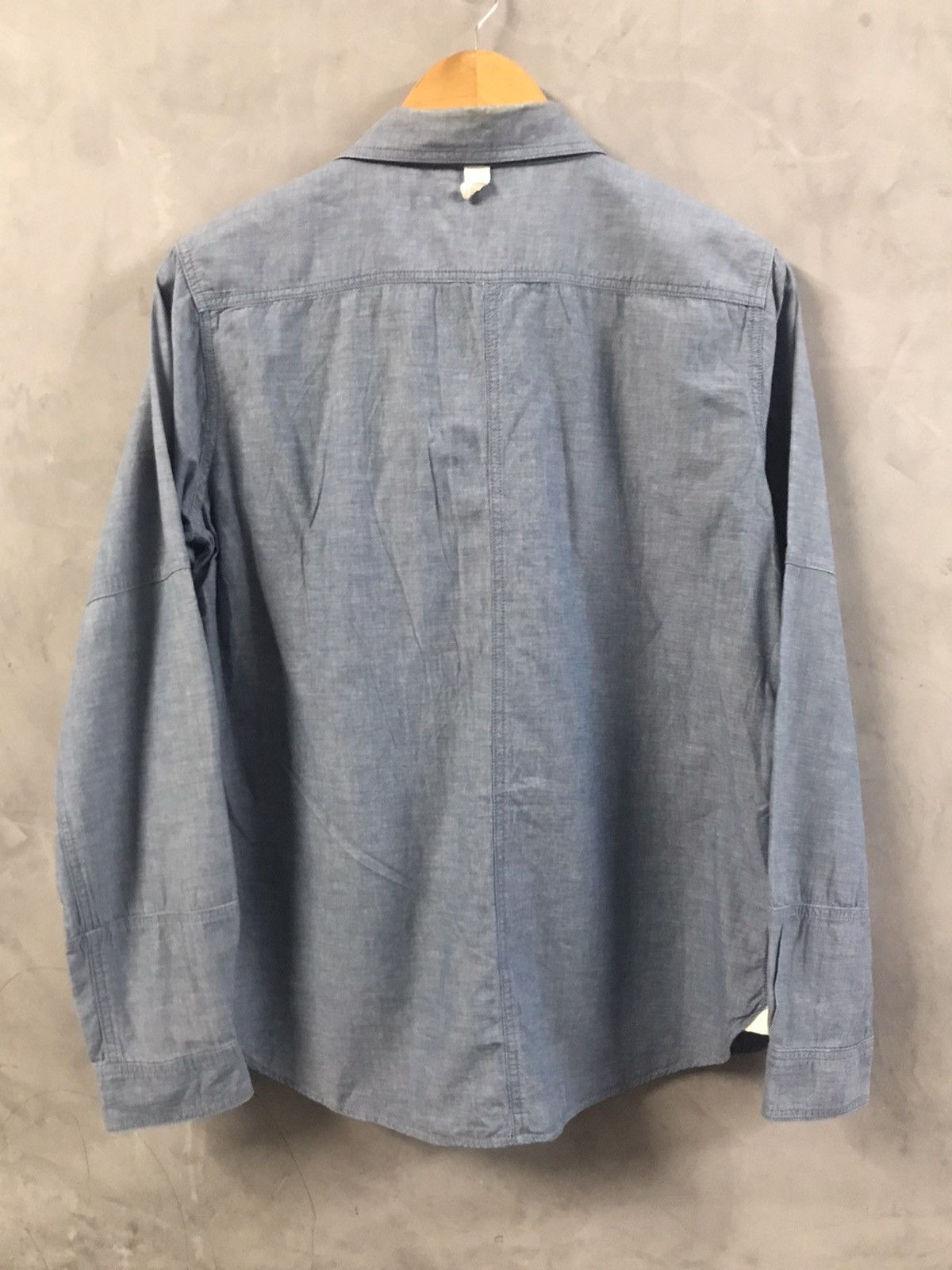 YAECA YAECA LONG SLEEVE CHAMBRAY SHIRT Size US S / EU 44-46 / 1 - 2 Thumbnail