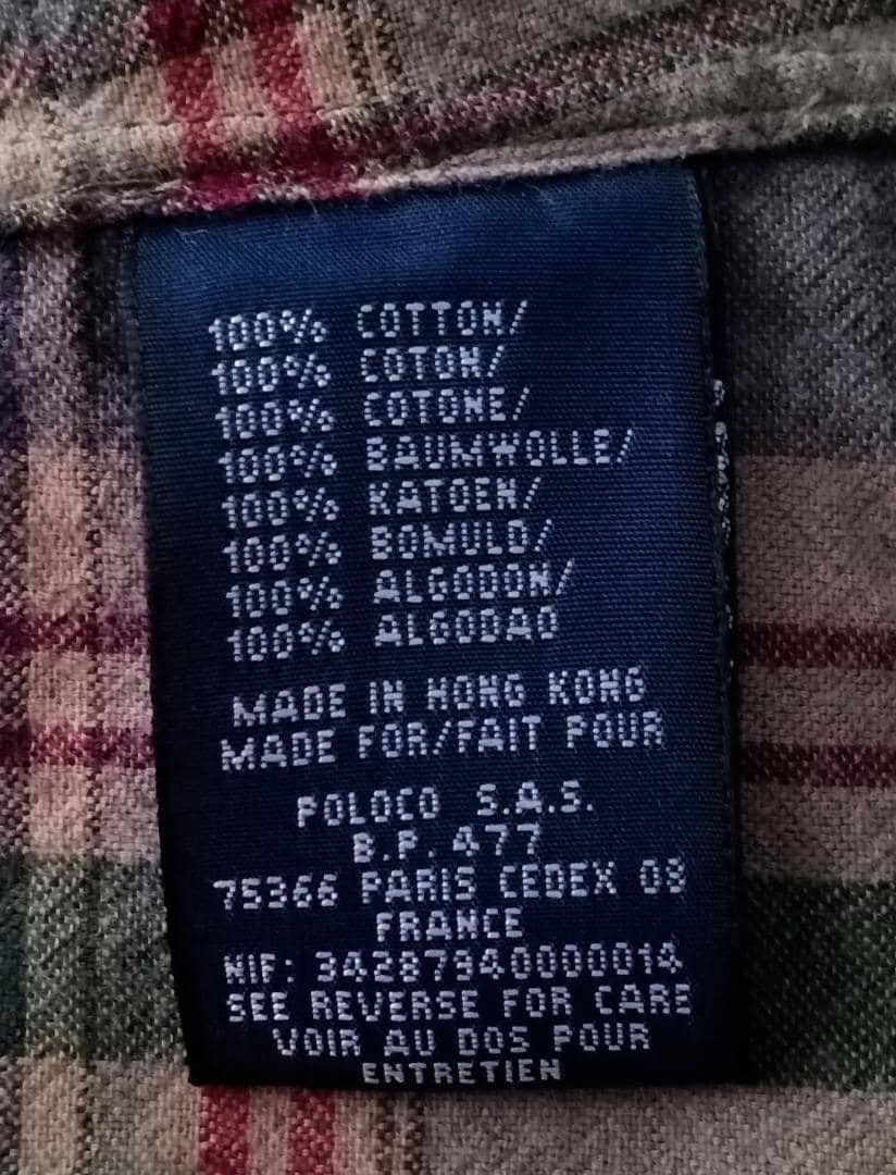 Polo Ralph Lauren × Ralph Lauren Polo Ralph Checkered Ladies Shirt Size S / US 4 / IT 40 - 3 Thumbnail