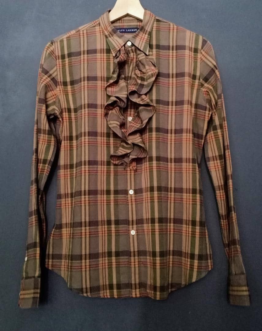 Polo Ralph Lauren × Ralph Lauren Polo Ralph Checkered Ladies Shirt Size S / US 4 / IT 40 - 1 Thumbnail