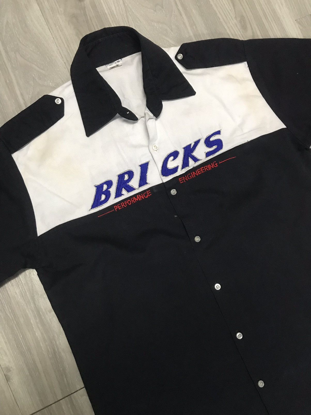 Vintage BRICKS- SIMPSON BUMP HEAD ASIAN BOYS TOKYO JAPAN RACING TEAM Size US L / EU 52-54 / 3 - 6 Thumbnail