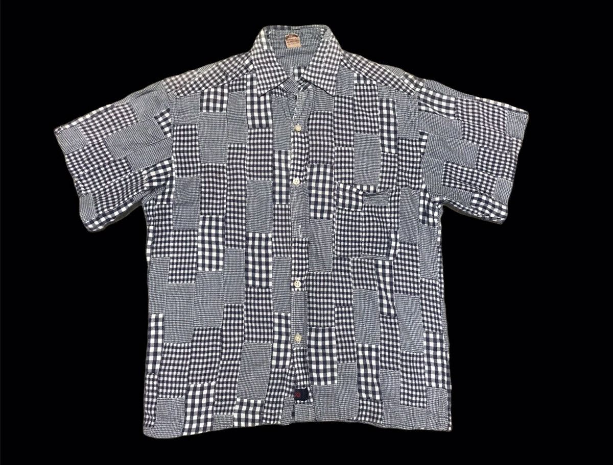 45rpm 45RPM PATCHWORK SHORT SLEEVE SHIRT Size US S / EU 44-46 / 1 - 1 Thumbnail