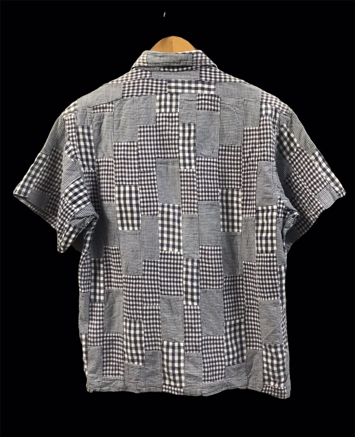 45rpm 45RPM PATCHWORK SHORT SLEEVE SHIRT Size US S / EU 44-46 / 1 - 3 Thumbnail