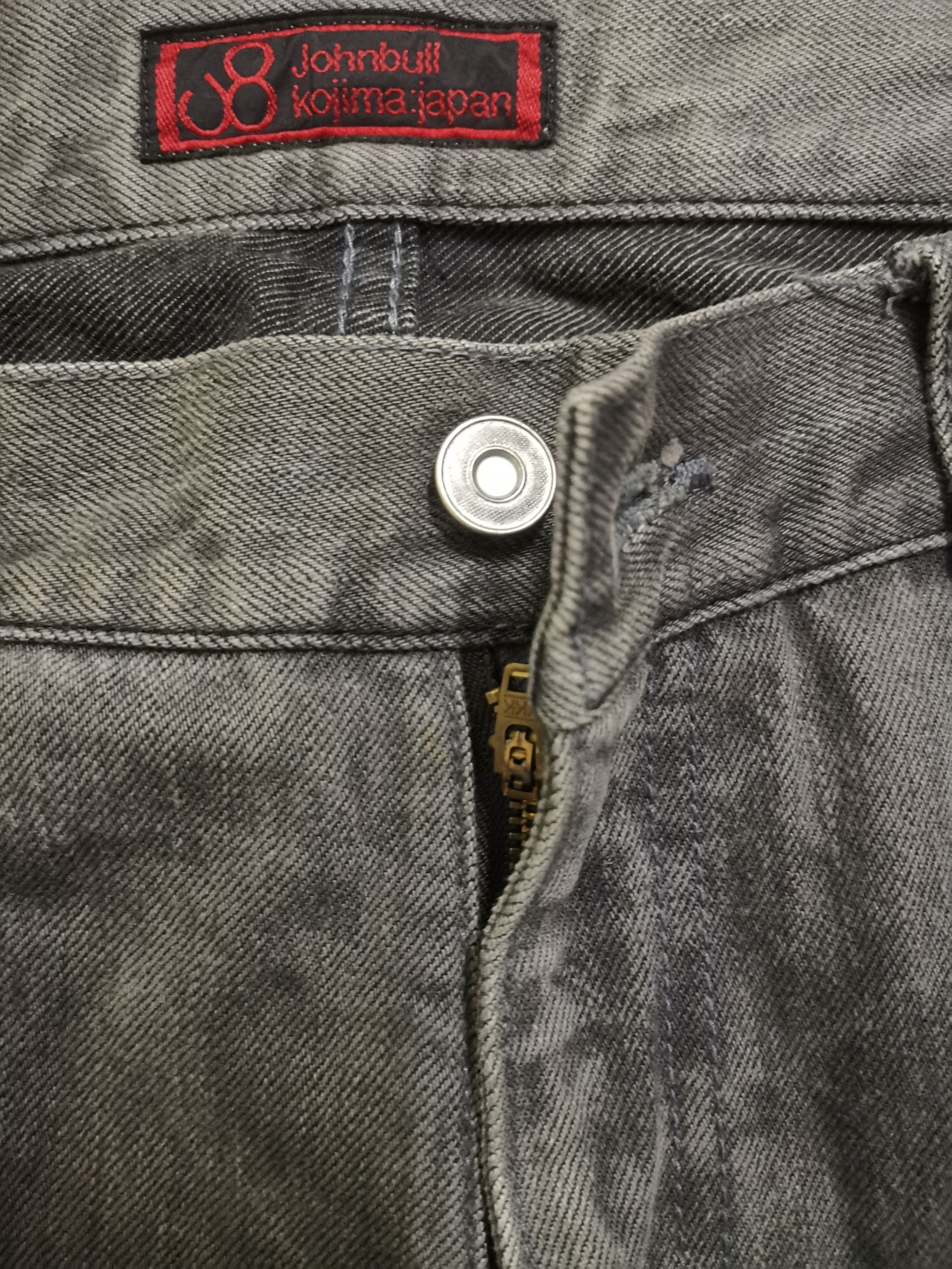 Japanese Brand × Johnbull × KOJIMA GENES 🔥Rare John Bull Kojima Japan Bush Pants Denim Jeans Size US 34 / EU 50 - 7 Thumbnail
