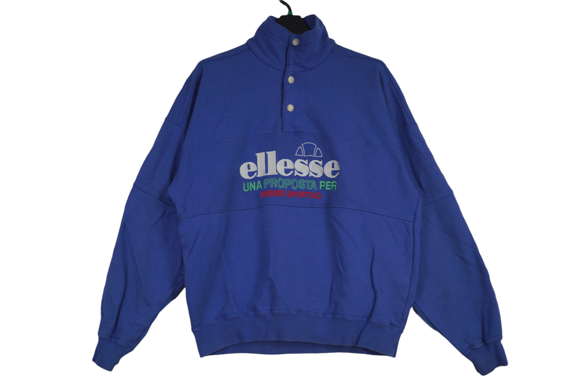 Rare🔥Vintage Sweatshirt Ellesse Patches Designe