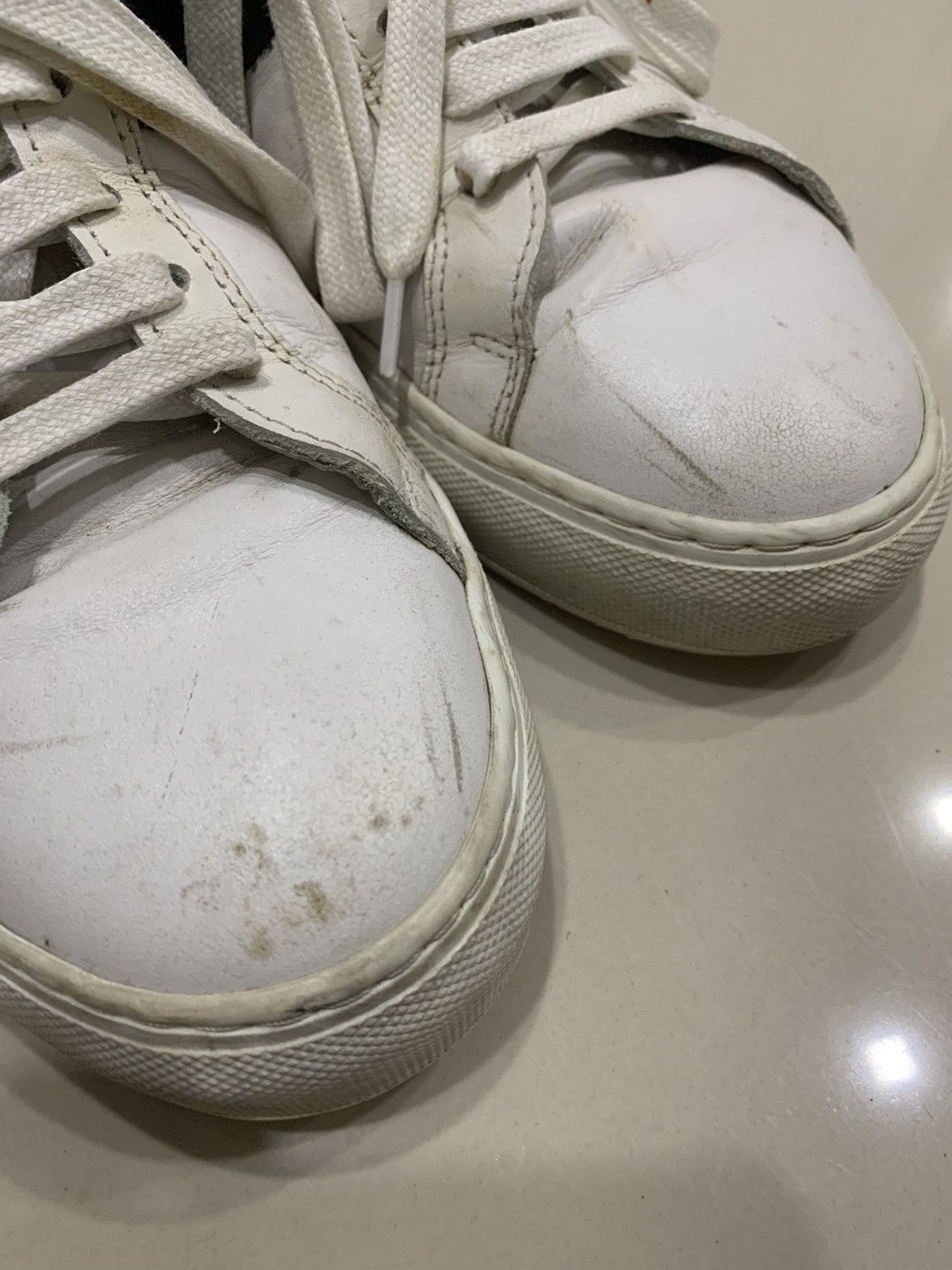 National Standard NATIONAL STANDARD HI TOP LEATHER SHOES SNEAKERS Size US 9.5 / EU 42-43 - 8 Thumbnail