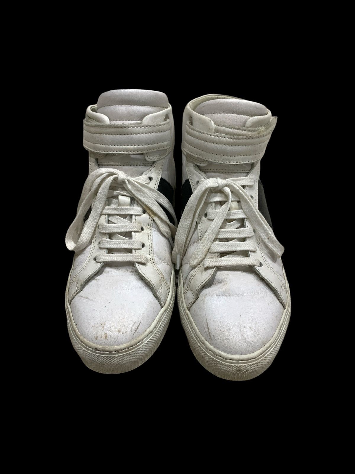 National Standard NATIONAL STANDARD HI TOP LEATHER SHOES SNEAKERS Size US 9.5 / EU 42-43 - 3 Thumbnail