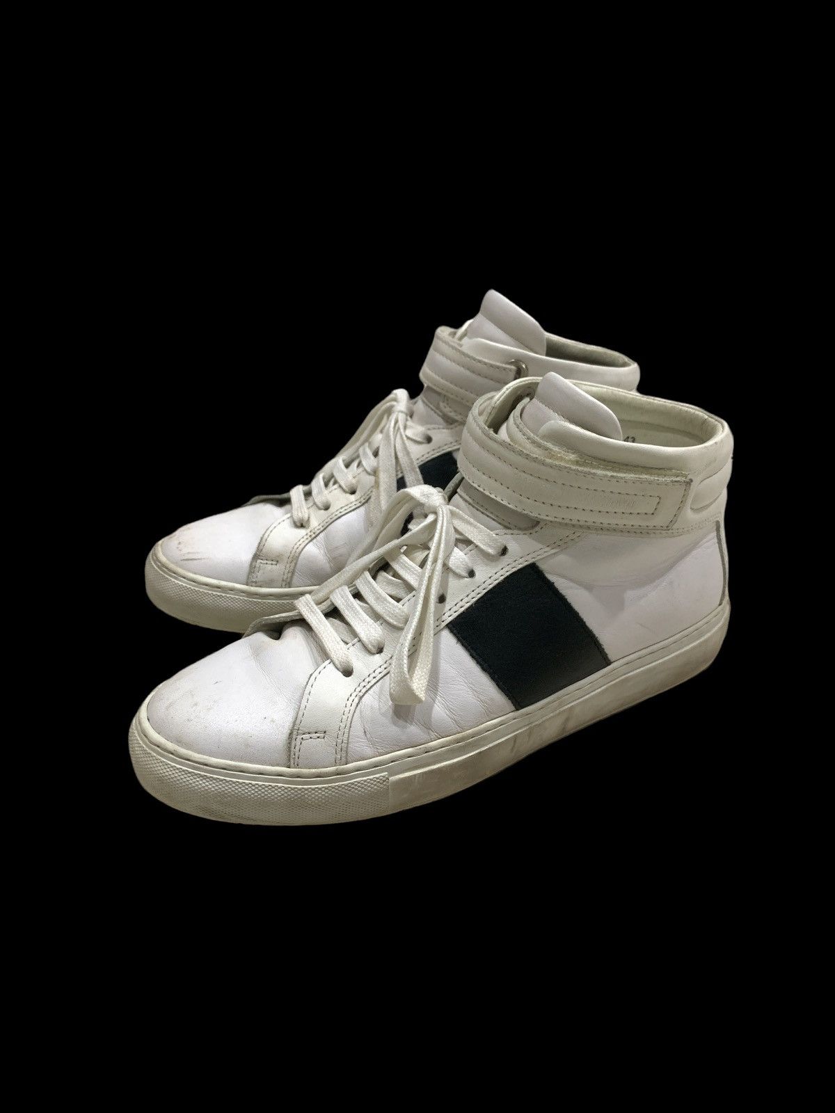 NATIONAL STANDARD HI TOP LEATHER SHOES SNEAKERS