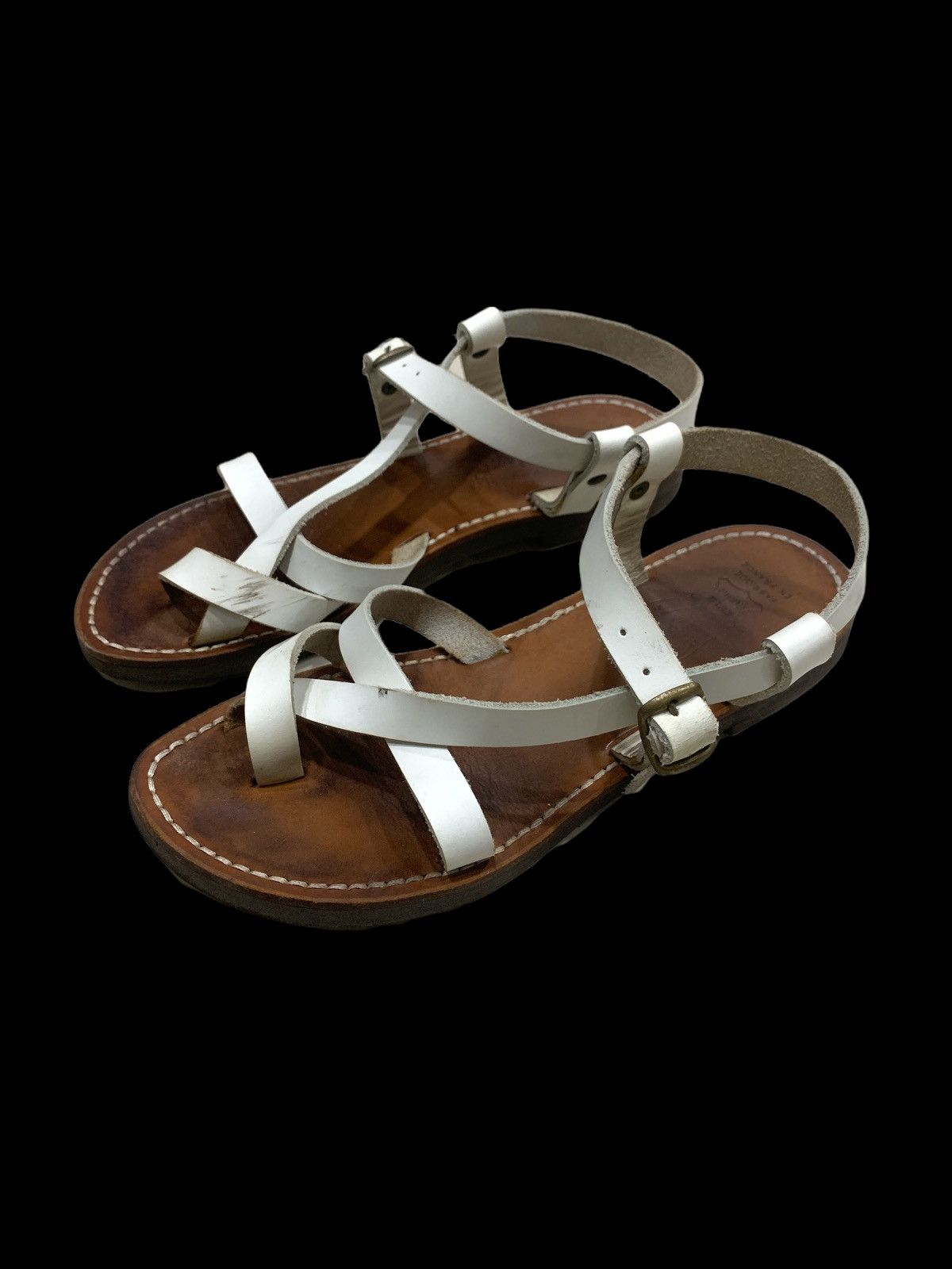 Vintage LA BOTTE GARDIANCE LEATHER STRAPS SANDAL Size US 6 / IT 36 - 2 Thumbnail