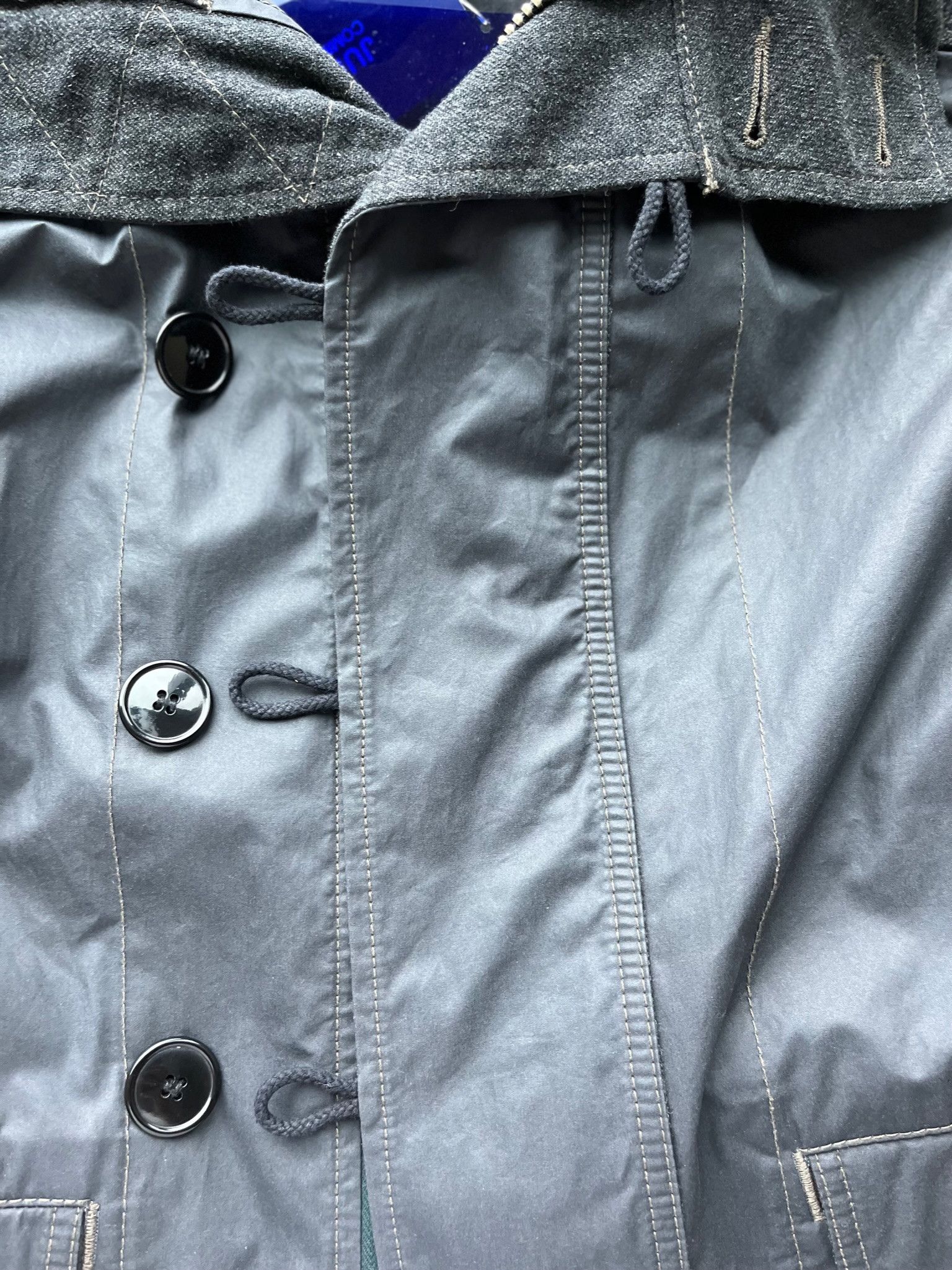 Junya Watanabe Junya Watanabe MAN Comme des Garcons Duffle Coat Jacket Size US XS / EU 42 / 0 - 16 Thumbnail