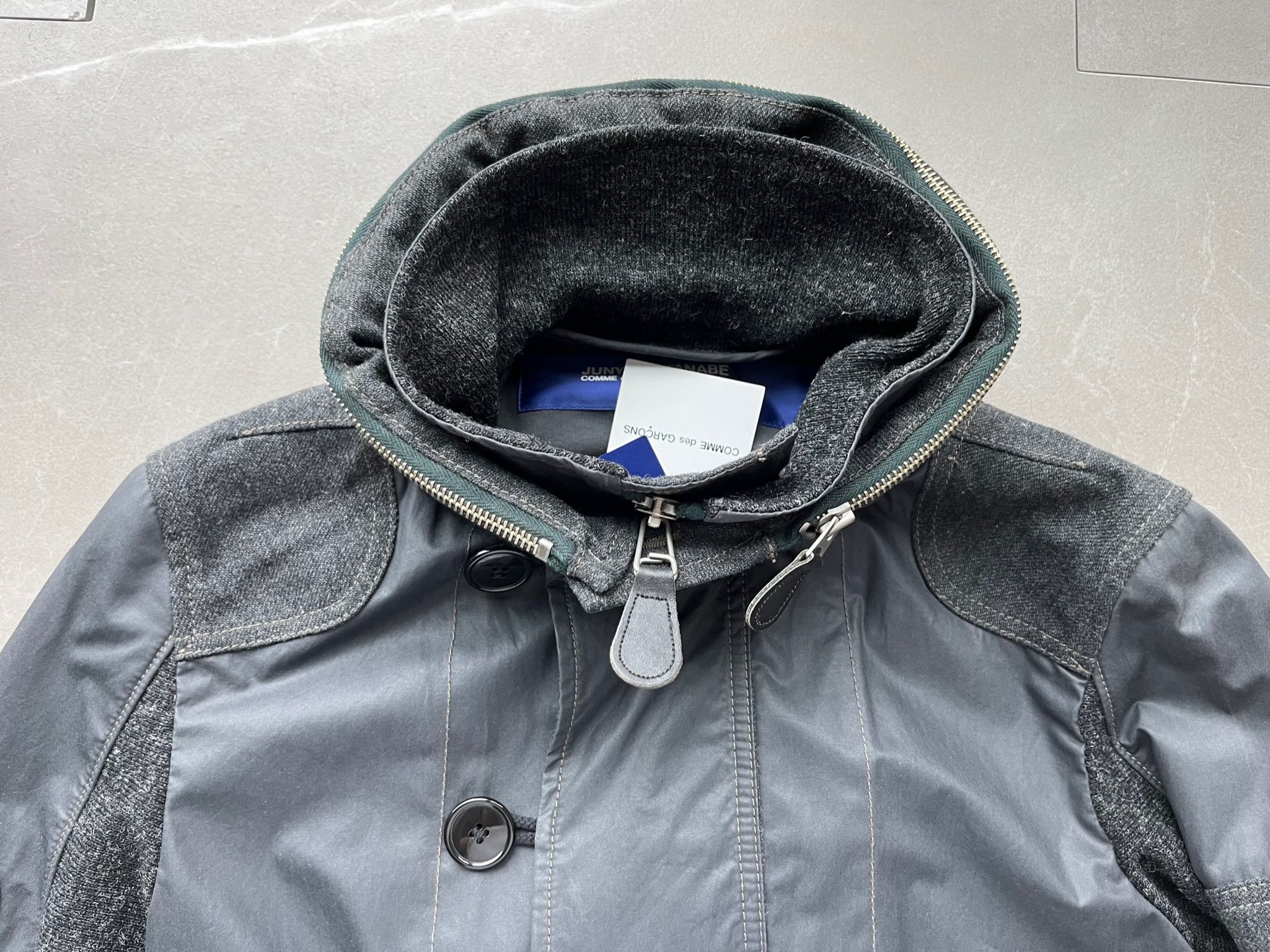 Junya Watanabe Junya Watanabe MAN Comme des Garcons Duffle Coat Jacket Size US XS / EU 42 / 0 - 7 Thumbnail
