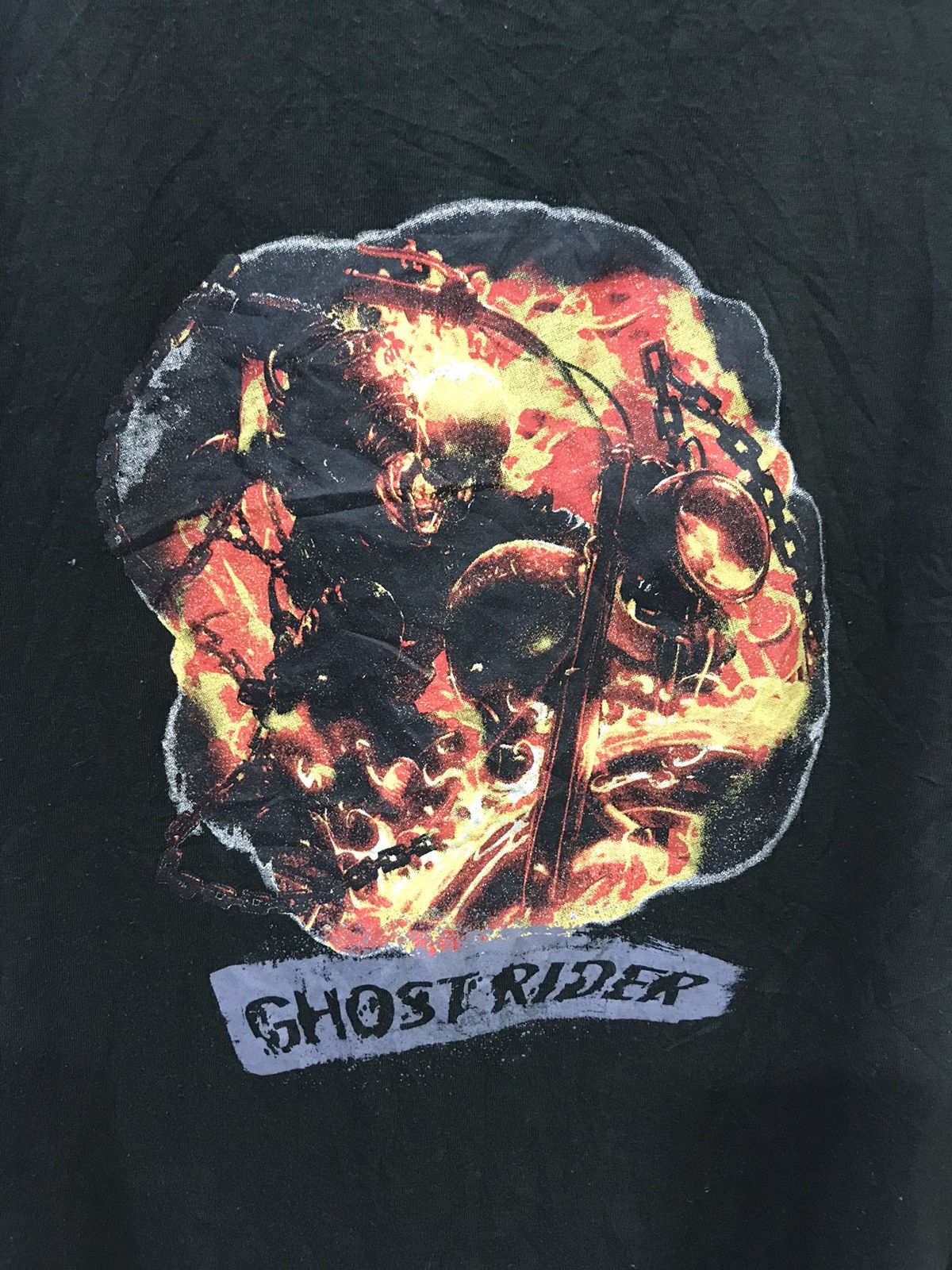 Japanese Brand × Marvel Comics GHOSTRIDER MARVEL Shirt Size US XL / EU 56 / 4 - 2 Thumbnail