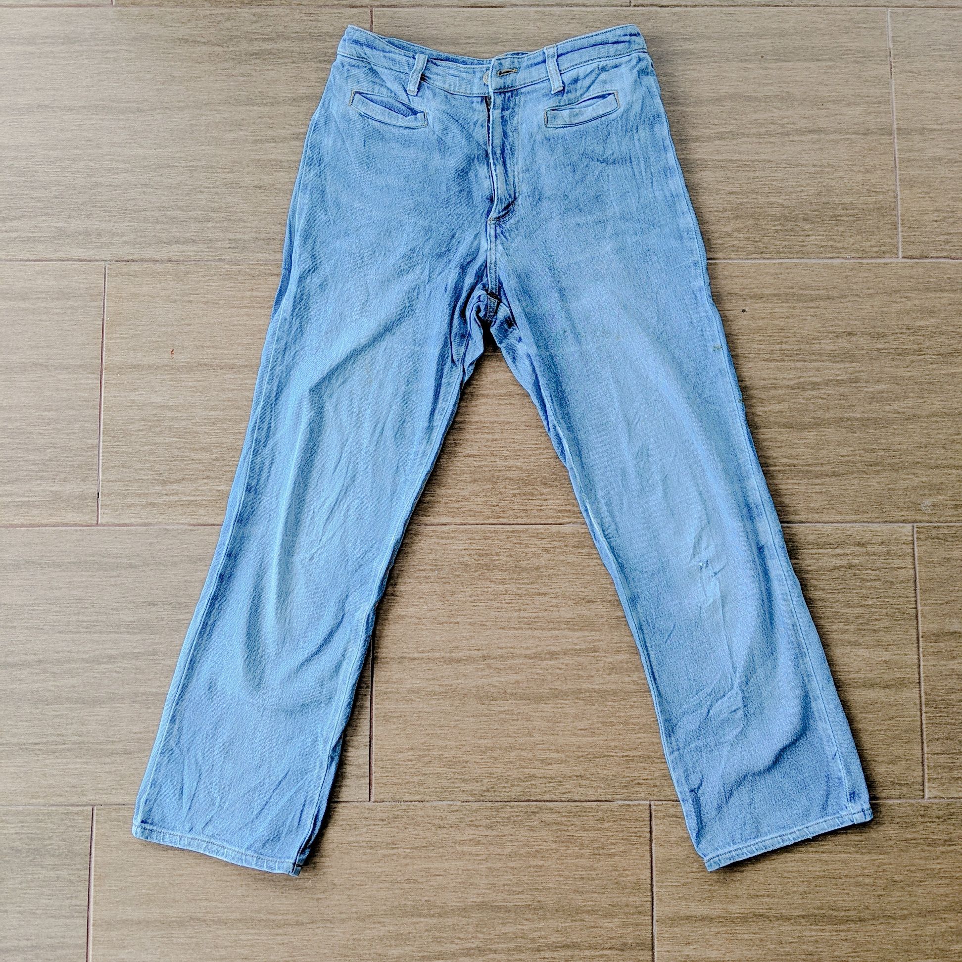 Japanese Brand × Jean × Vintage Vintage Japanese Light Wash Faded Denim Jean Pants W28 Size US 28 / EU 44 - 1 Thumbnail