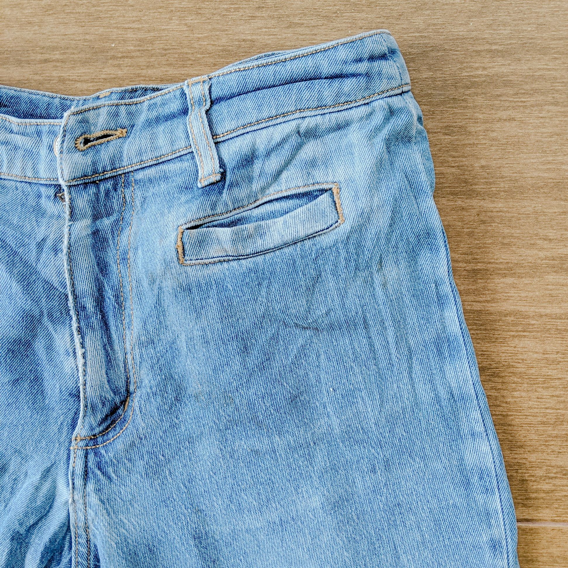 Japanese Brand × Jean × Vintage Vintage Japanese Light Wash Faded Denim Jean Pants W28 Size US 28 / EU 44 - 9 Thumbnail