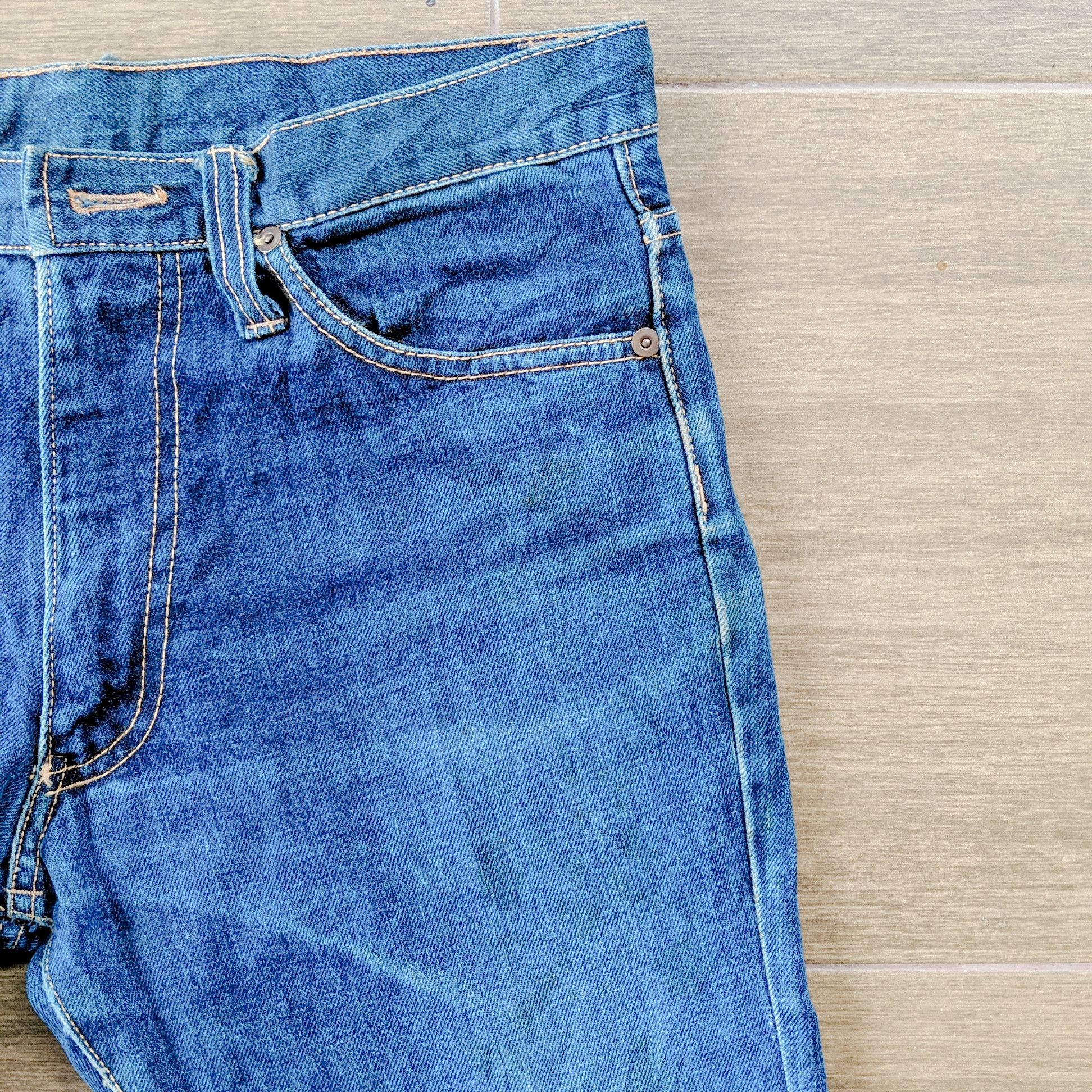 Japanese Brand W32 Vintage Canvas Faded Flare Sick Denim Distressed Pants Size US 32 / EU 48 - 12 Thumbnail