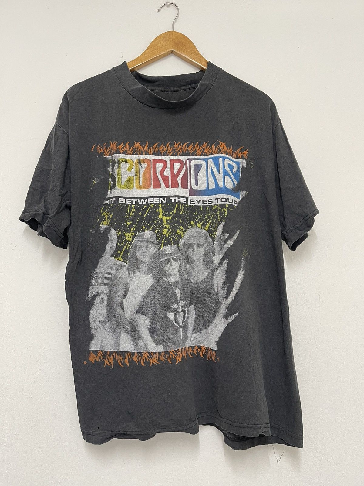 Vintage Scorpions “ Hit Between The Eyes 1991 A1