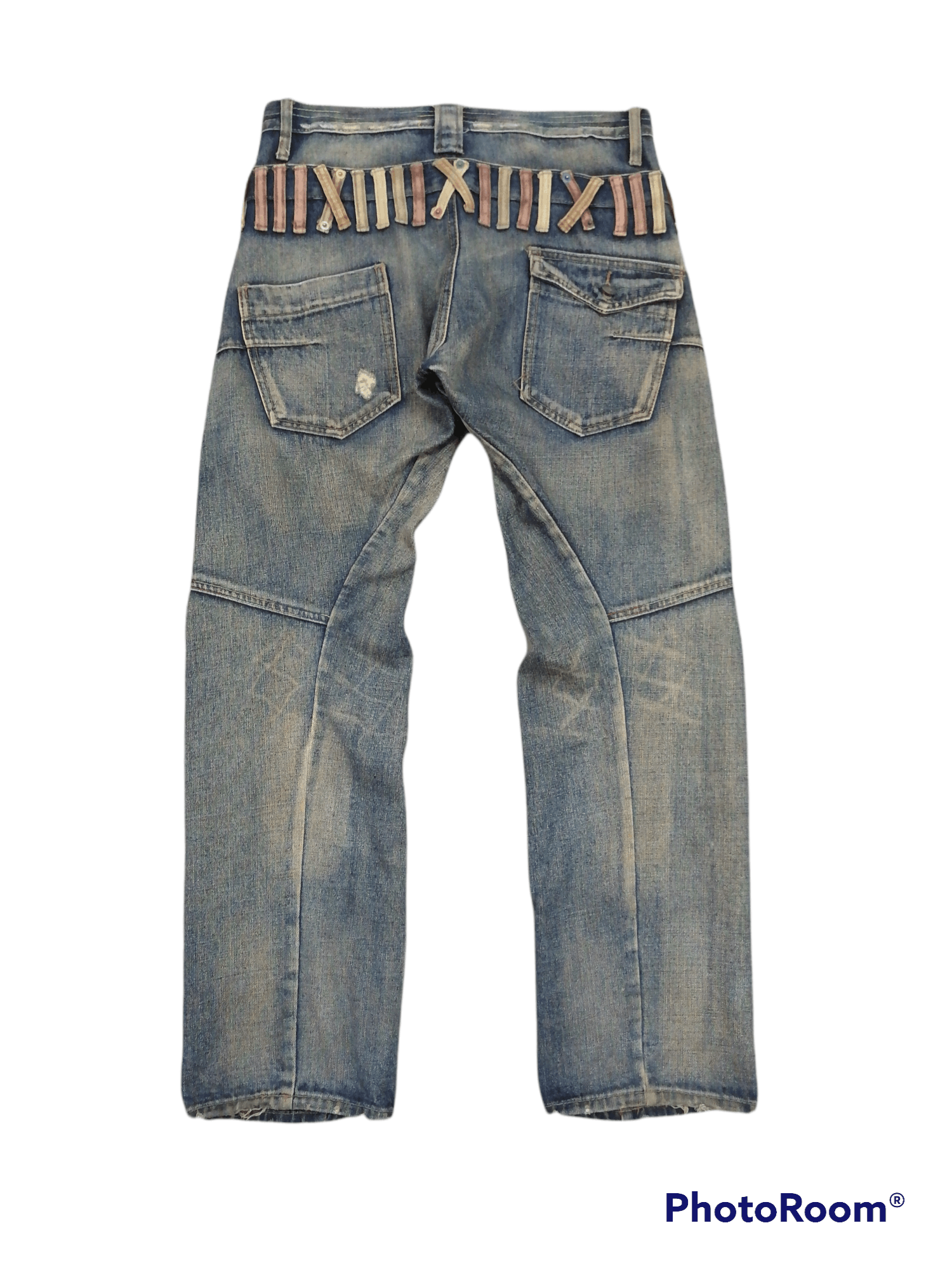 Other Super Sickkk 🔥Breathmint Twist Distressed Denim Pants🇯🇵 Size US 32 / EU 48 - 5 Thumbnail
