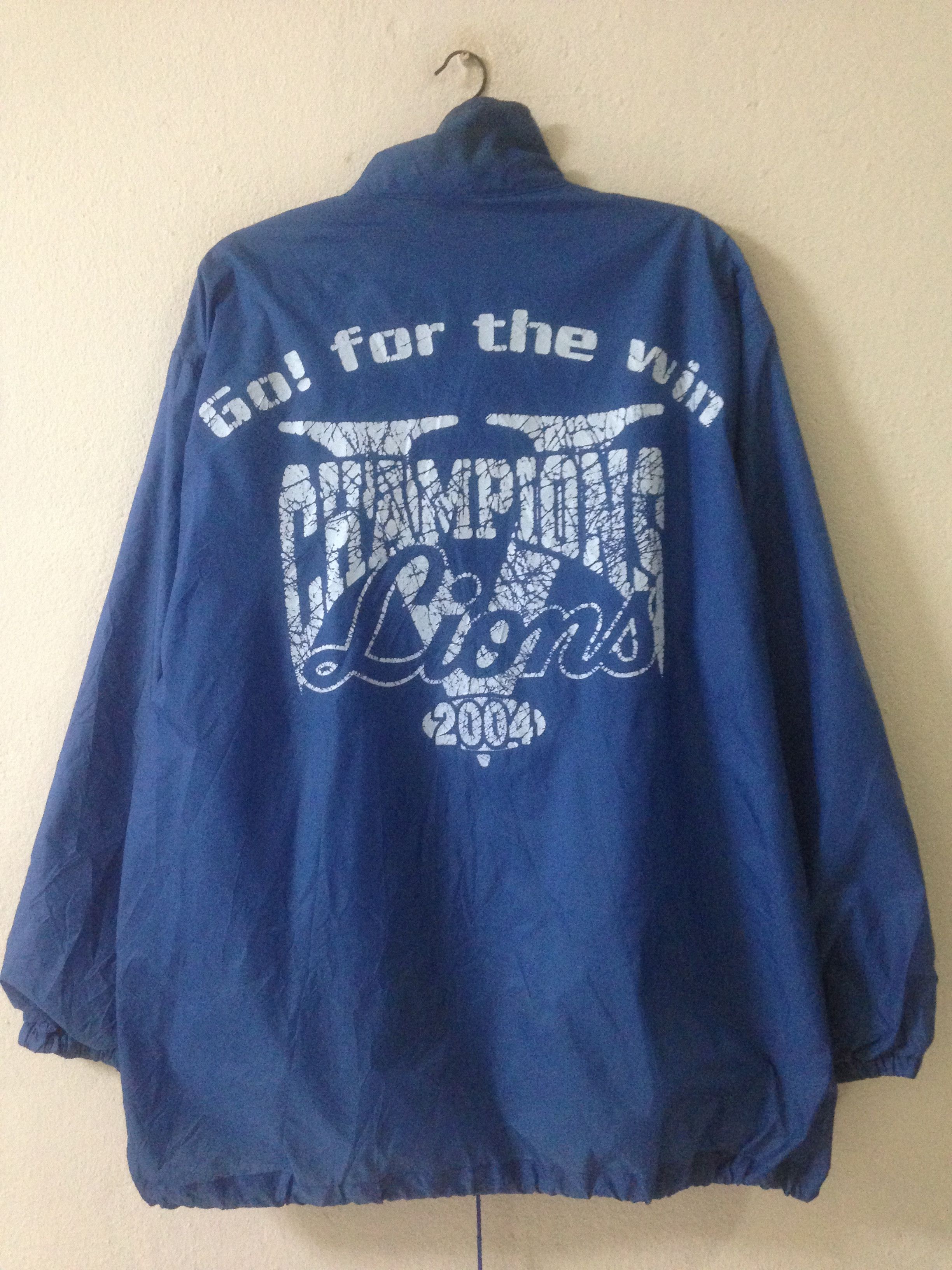 Lions Go For The Win Windbreaker