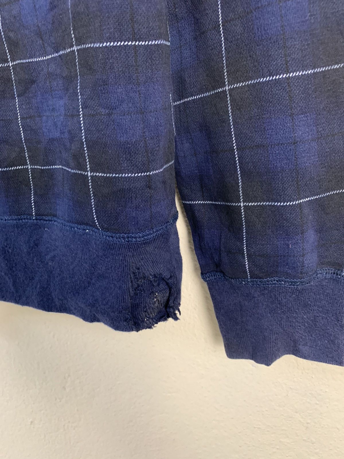 Uniqlo Uniqlo Plaid Zipper Hoodie Size US M / EU 48-50 / 2 - 11 Thumbnail