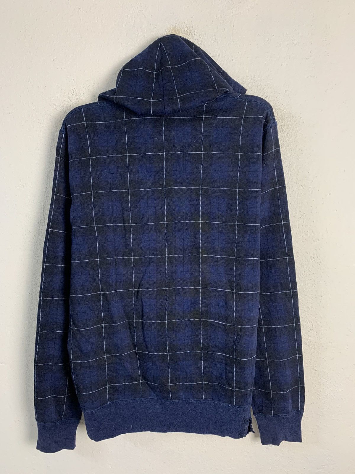 Uniqlo Uniqlo Plaid Zipper Hoodie Size US M / EU 48-50 / 2 - 7 Thumbnail
