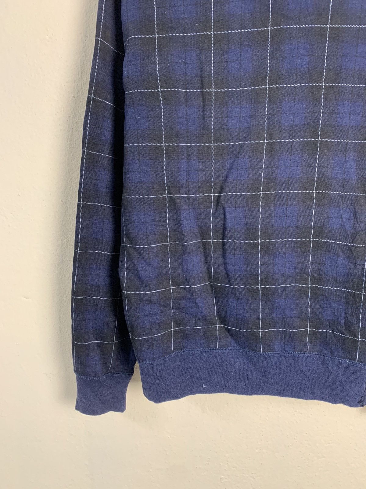 Uniqlo Uniqlo Plaid Zipper Hoodie Size US M / EU 48-50 / 2 - 9 Thumbnail