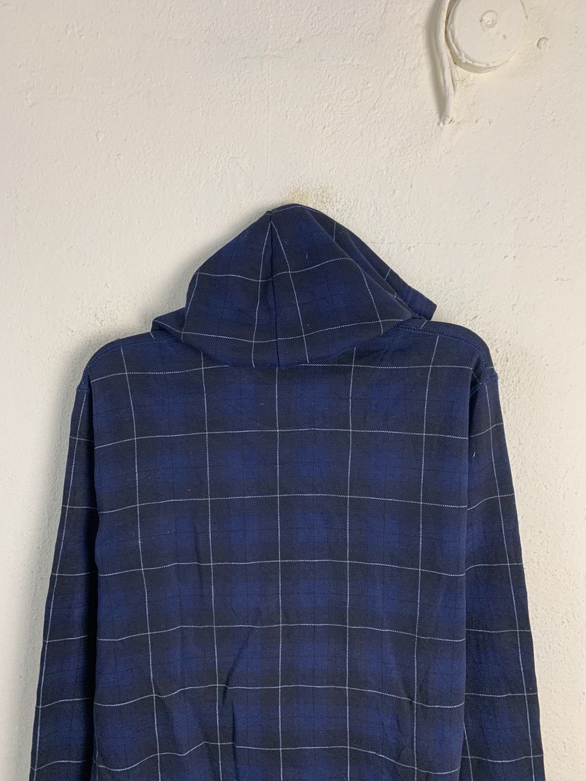 Uniqlo Uniqlo Plaid Zipper Hoodie Size US M / EU 48-50 / 2 - 10 Thumbnail