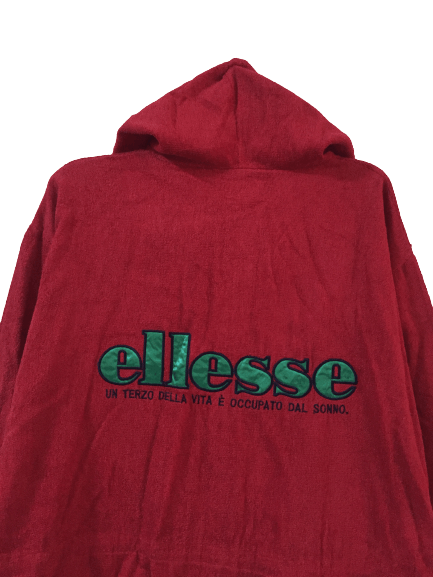 Ellesse Vintage Ellesse Spellout Big Logo Hoodie Size US L / EU 52-54 / 3 - 4 Thumbnail