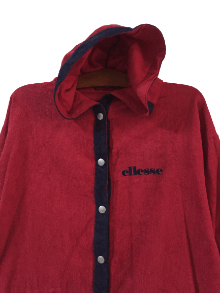 Ellesse Vintage Ellesse Spellout Big Logo Hoodie Size US L / EU 52-54 / 3 - 8 Thumbnail